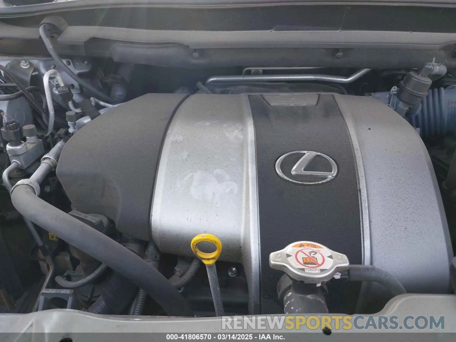 10 fotografías del automóvil dañado JTJDZKCA2K2018219 LEXUS RX 350L 2019