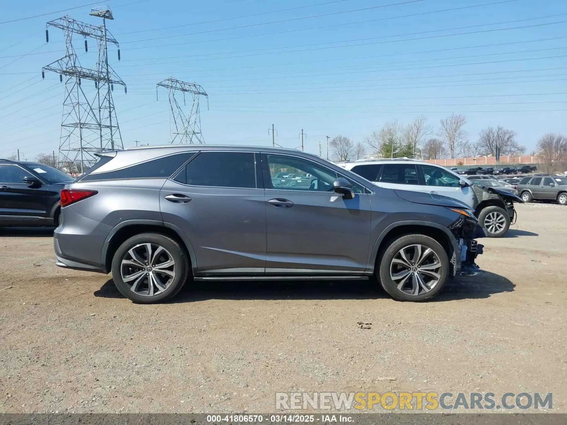 14 fotografías del automóvil dañado JTJDZKCA2K2018219 LEXUS RX 350L 2019