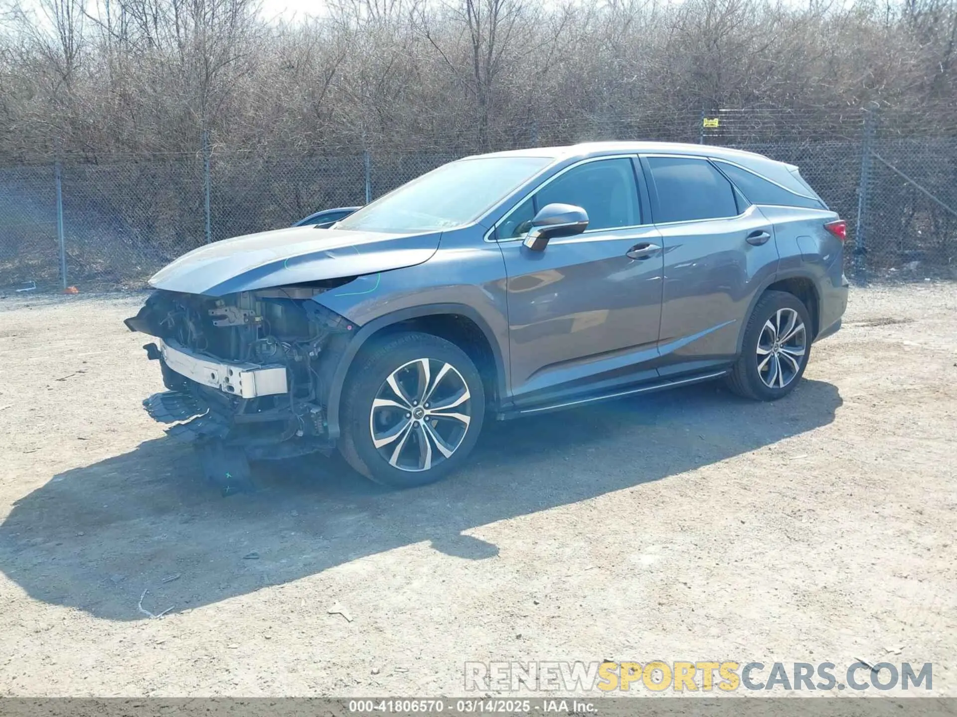 2 fotografías del automóvil dañado JTJDZKCA2K2018219 LEXUS RX 350L 2019