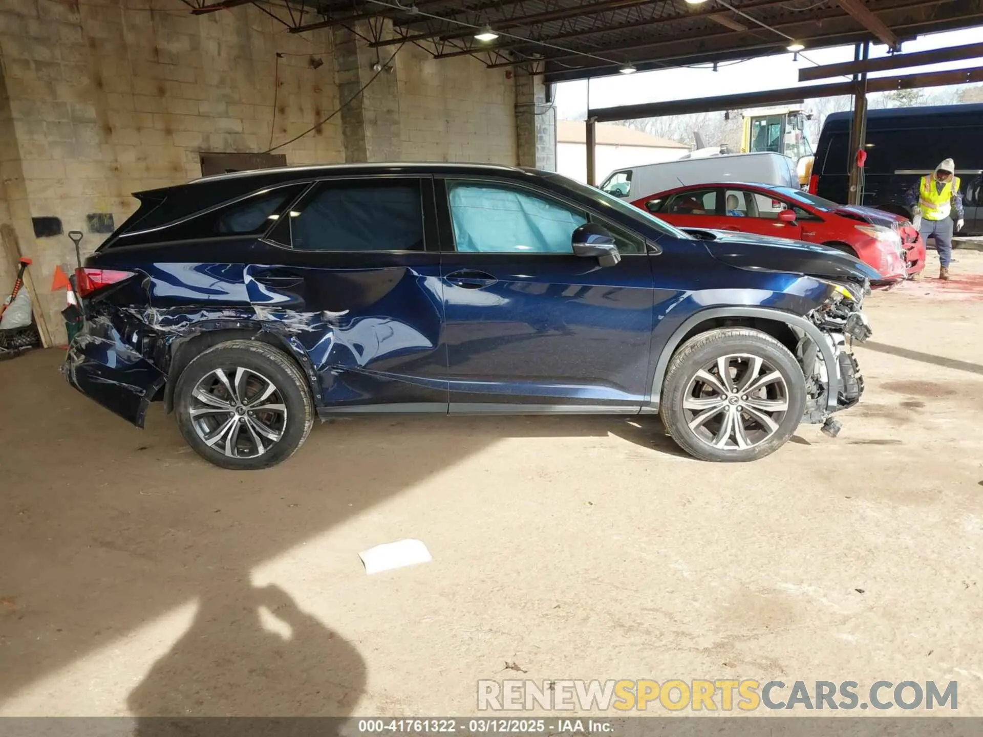 14 fotografías del automóvil dañado JTJDZKCA4K2021588 LEXUS RX 350L 2019