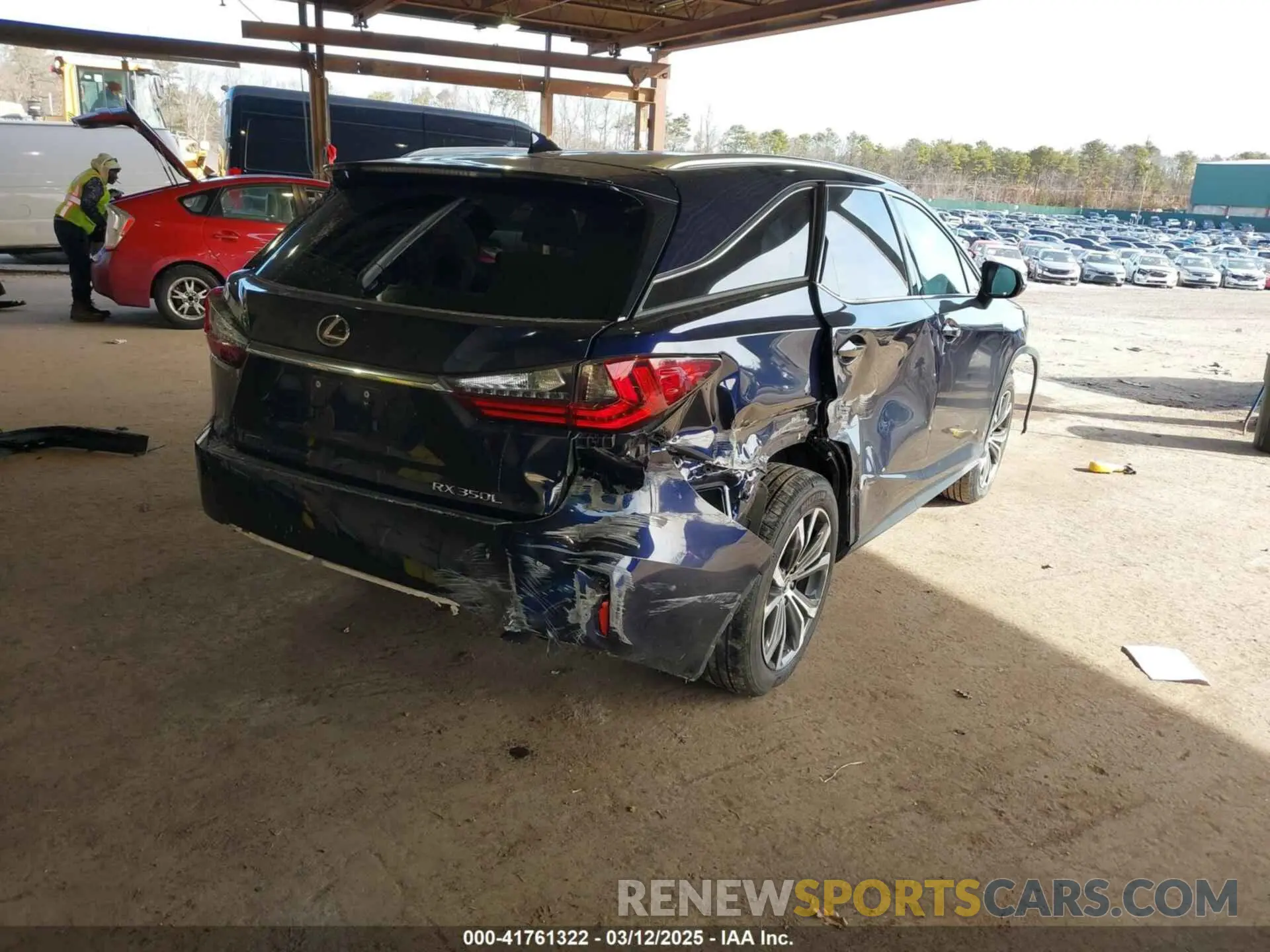 4 fotografías del automóvil dañado JTJDZKCA4K2021588 LEXUS RX 350L 2019