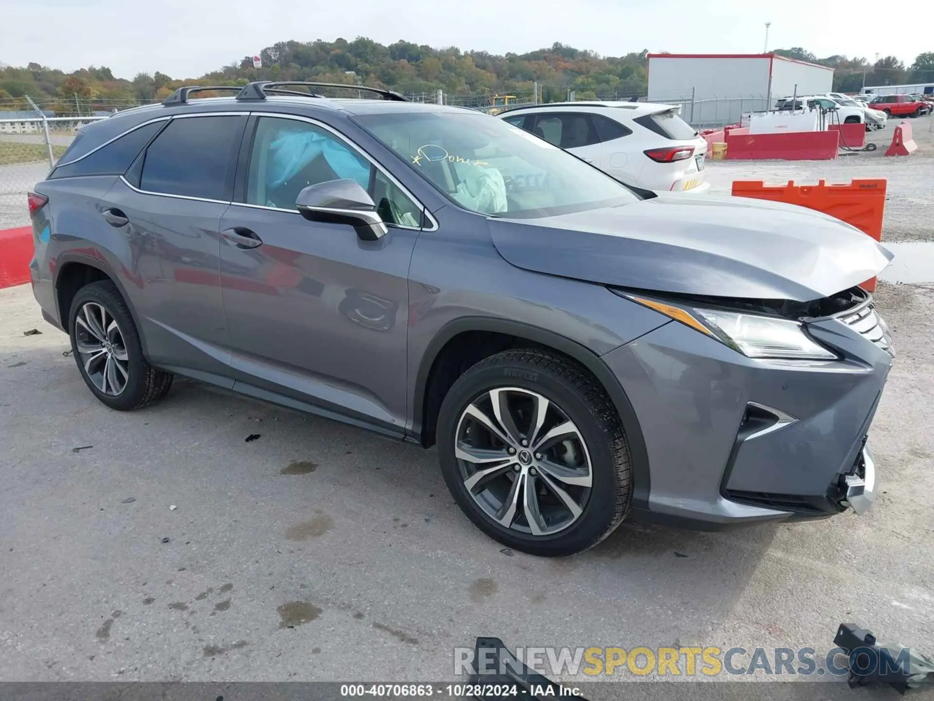 1 fotografías del automóvil dañado JTJDZKCA7K2015803 LEXUS RX 350L 2019