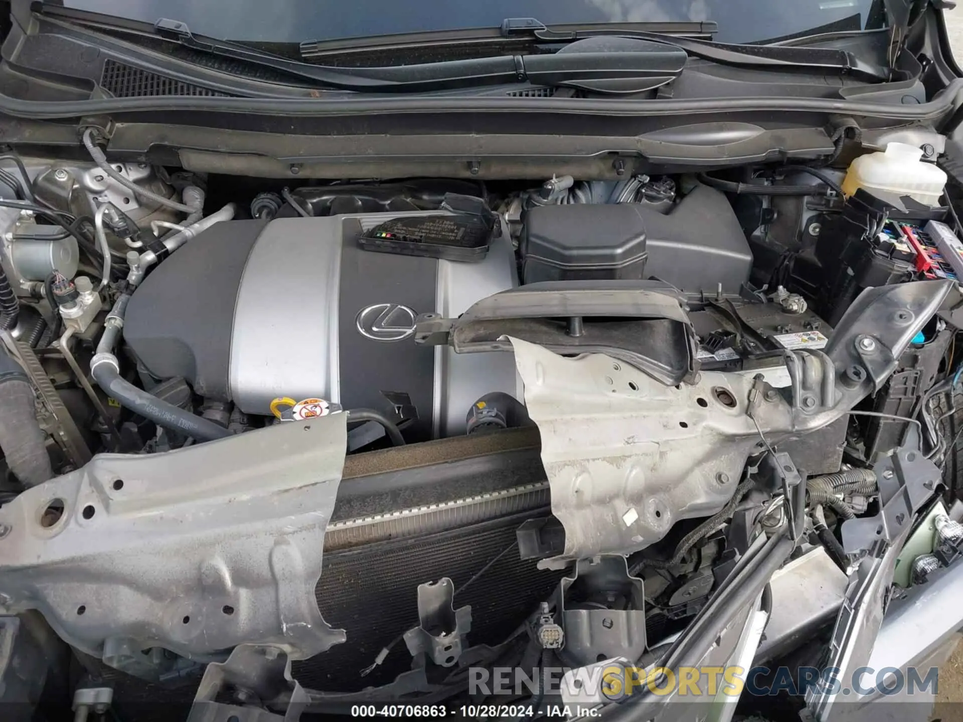 10 fotografías del automóvil dañado JTJDZKCA7K2015803 LEXUS RX 350L 2019