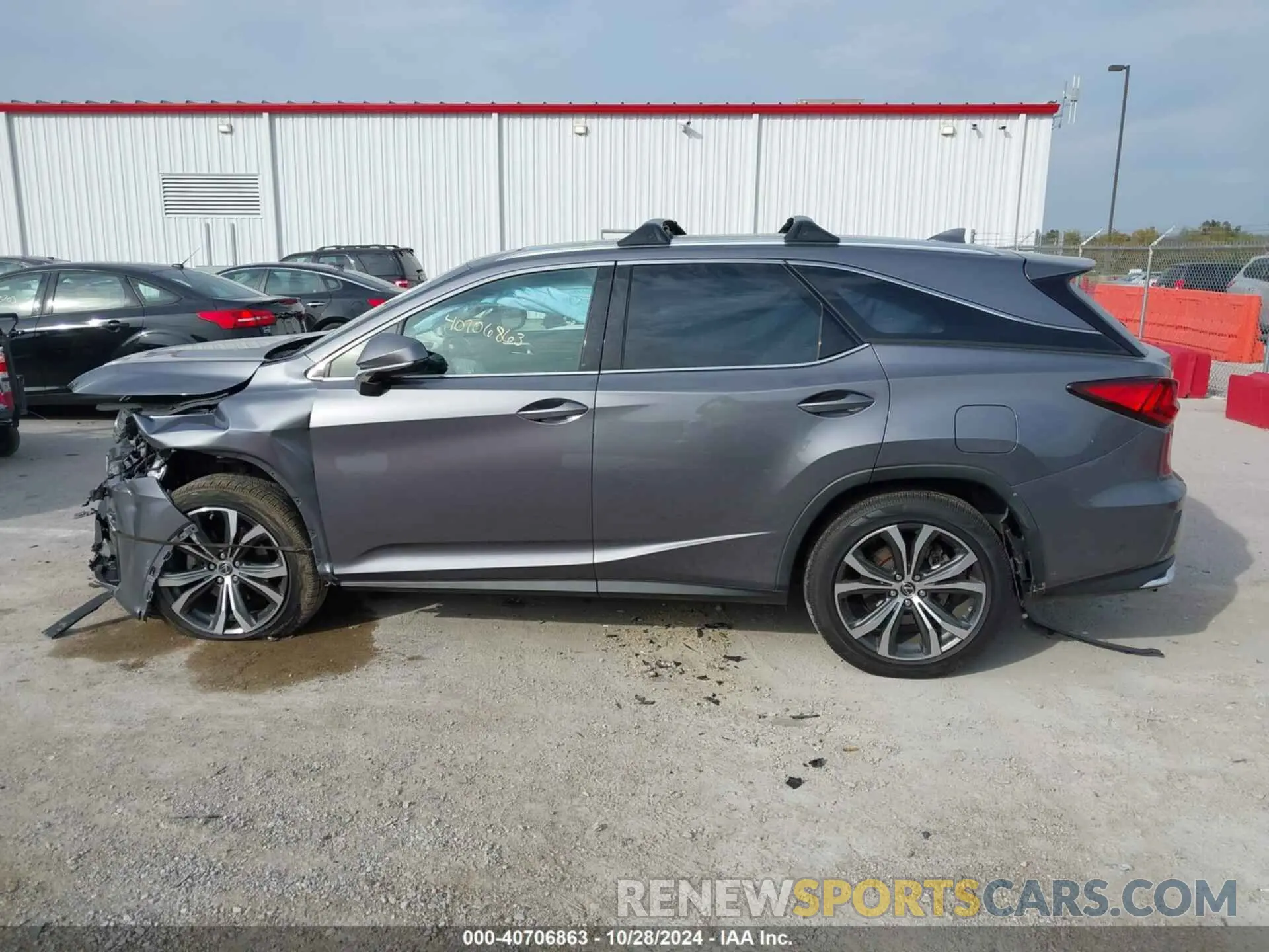 14 fotografías del automóvil dañado JTJDZKCA7K2015803 LEXUS RX 350L 2019