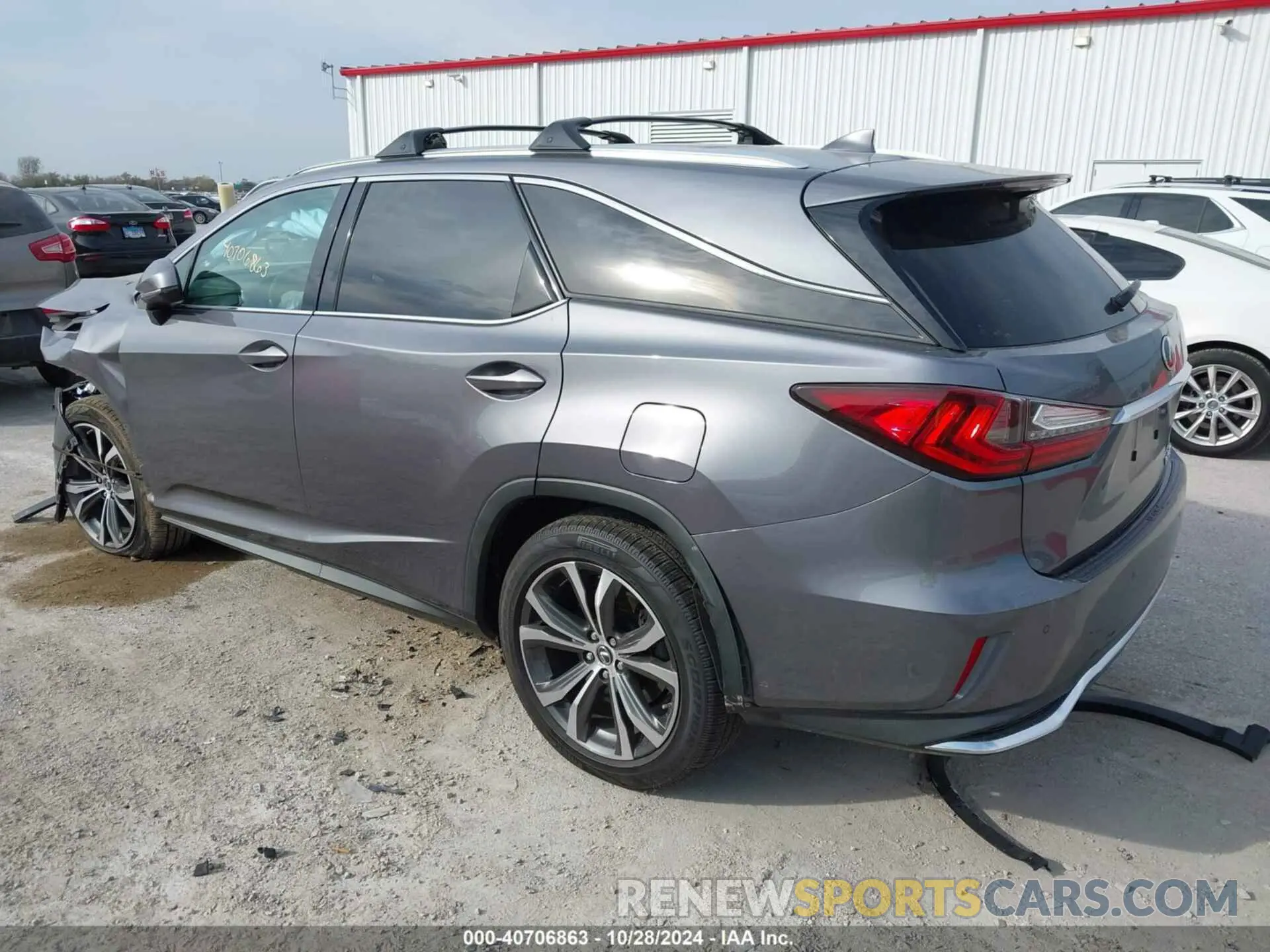 3 fotografías del automóvil dañado JTJDZKCA7K2015803 LEXUS RX 350L 2019