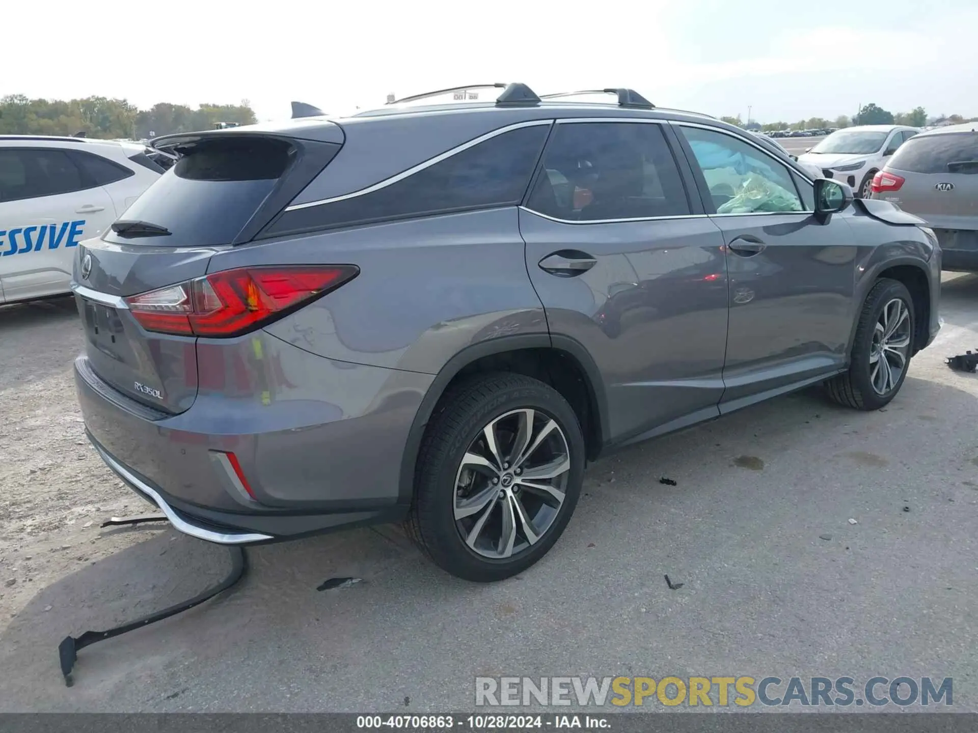 4 fotografías del automóvil dañado JTJDZKCA7K2015803 LEXUS RX 350L 2019