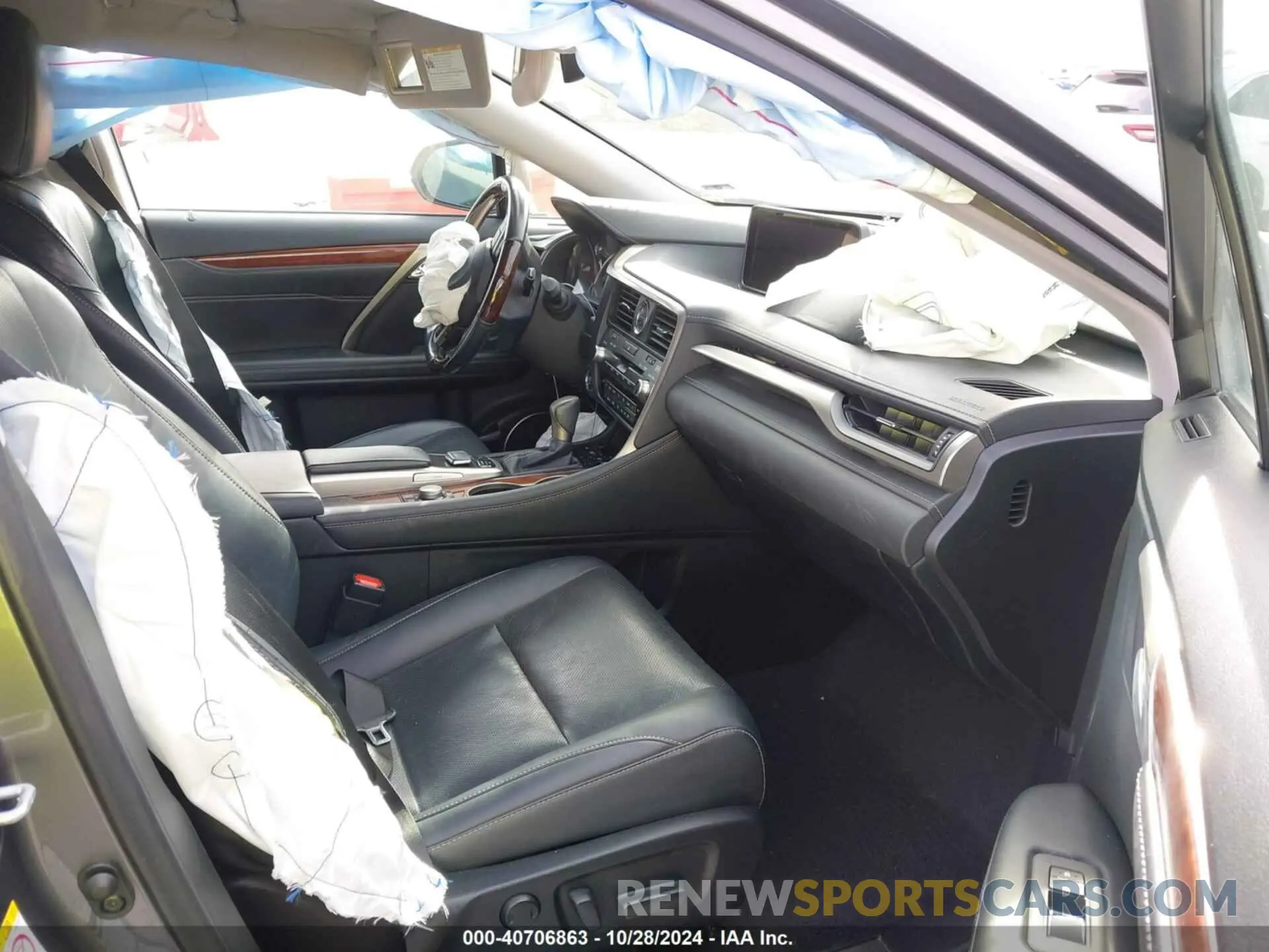 5 fotografías del automóvil dañado JTJDZKCA7K2015803 LEXUS RX 350L 2019