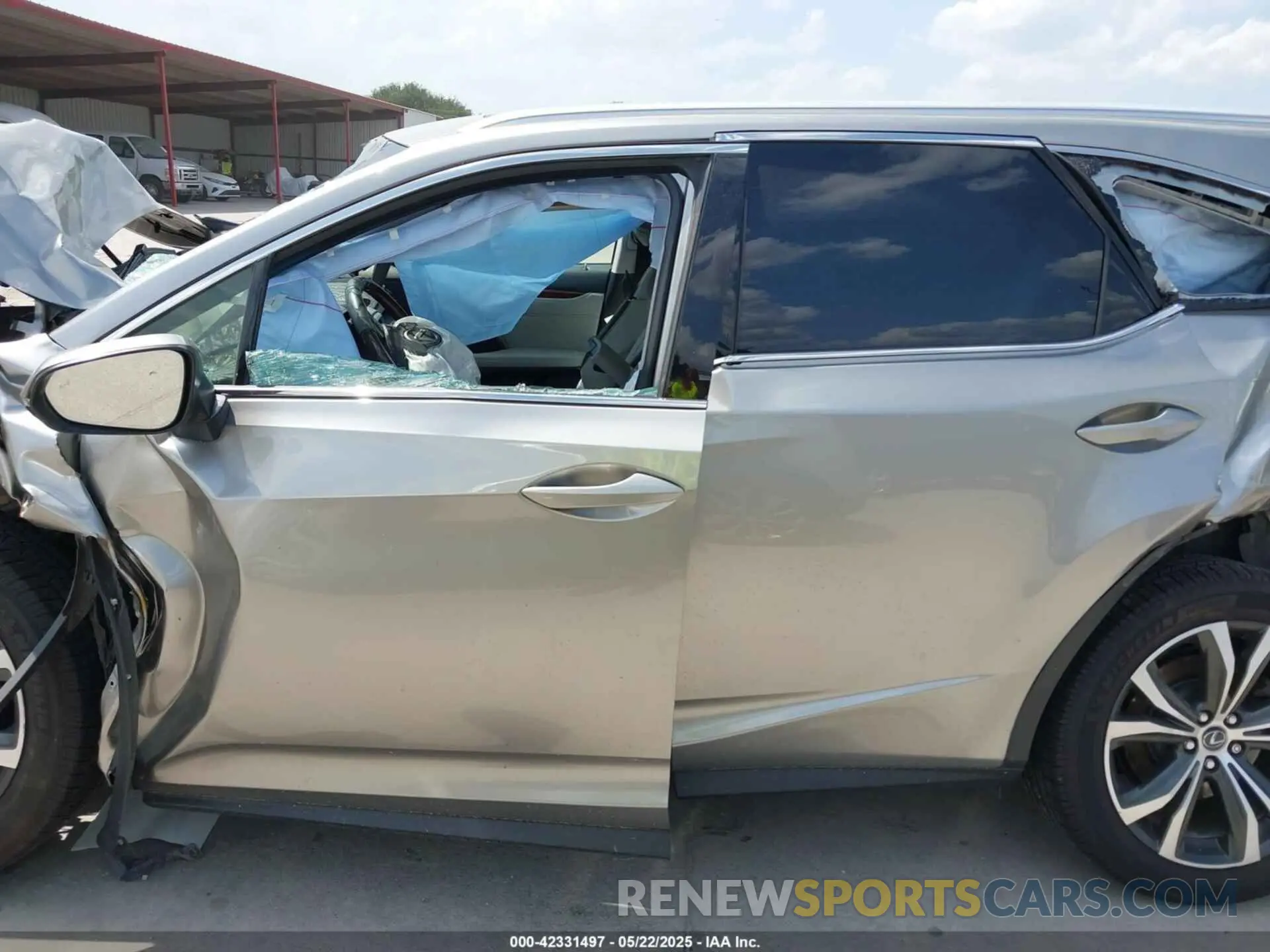14 fotografías del automóvil dañado JTJGZKCA5K2012847 LEXUS RX 350L 2019