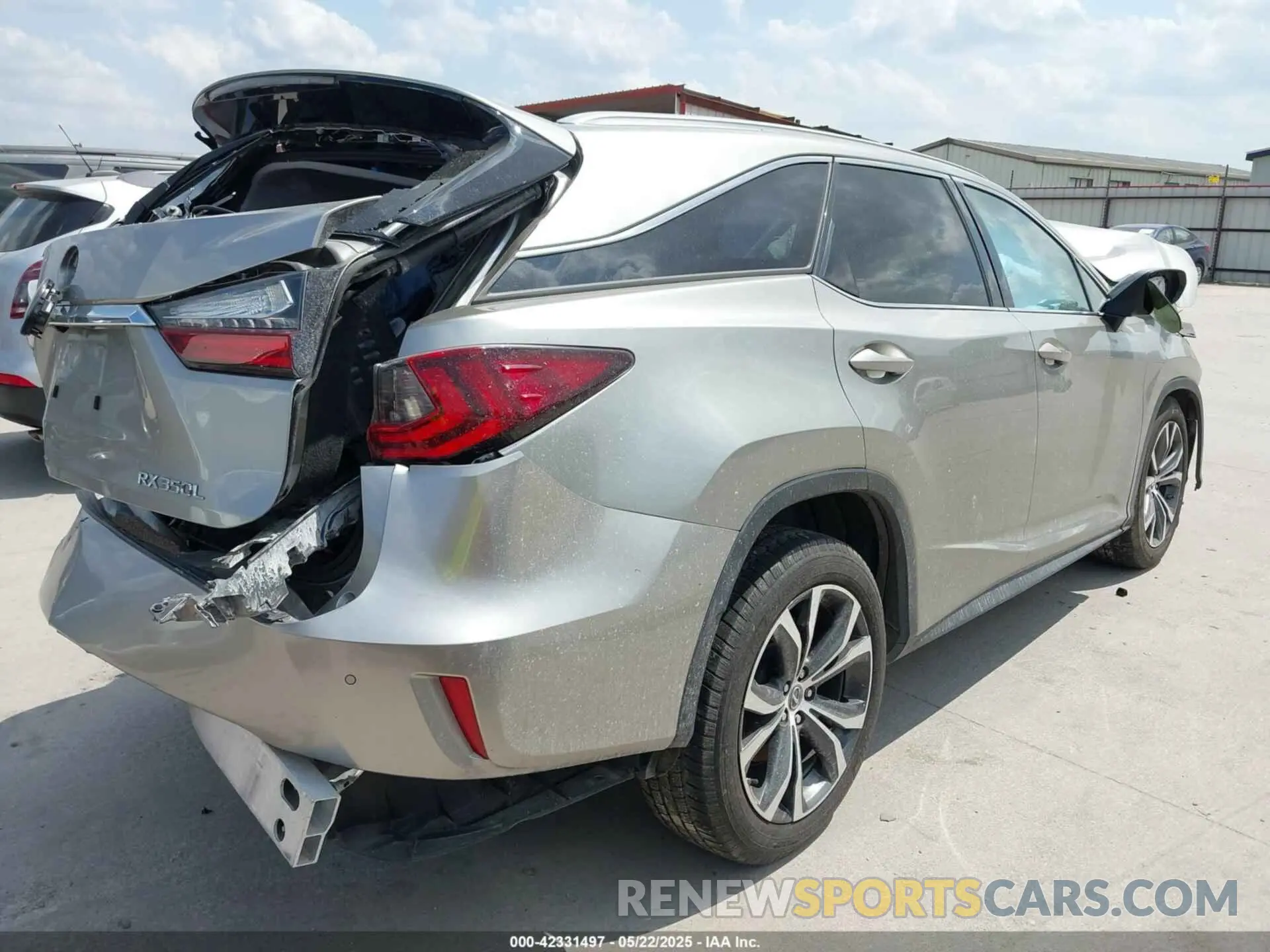 4 fotografías del automóvil dañado JTJGZKCA5K2012847 LEXUS RX 350L 2019