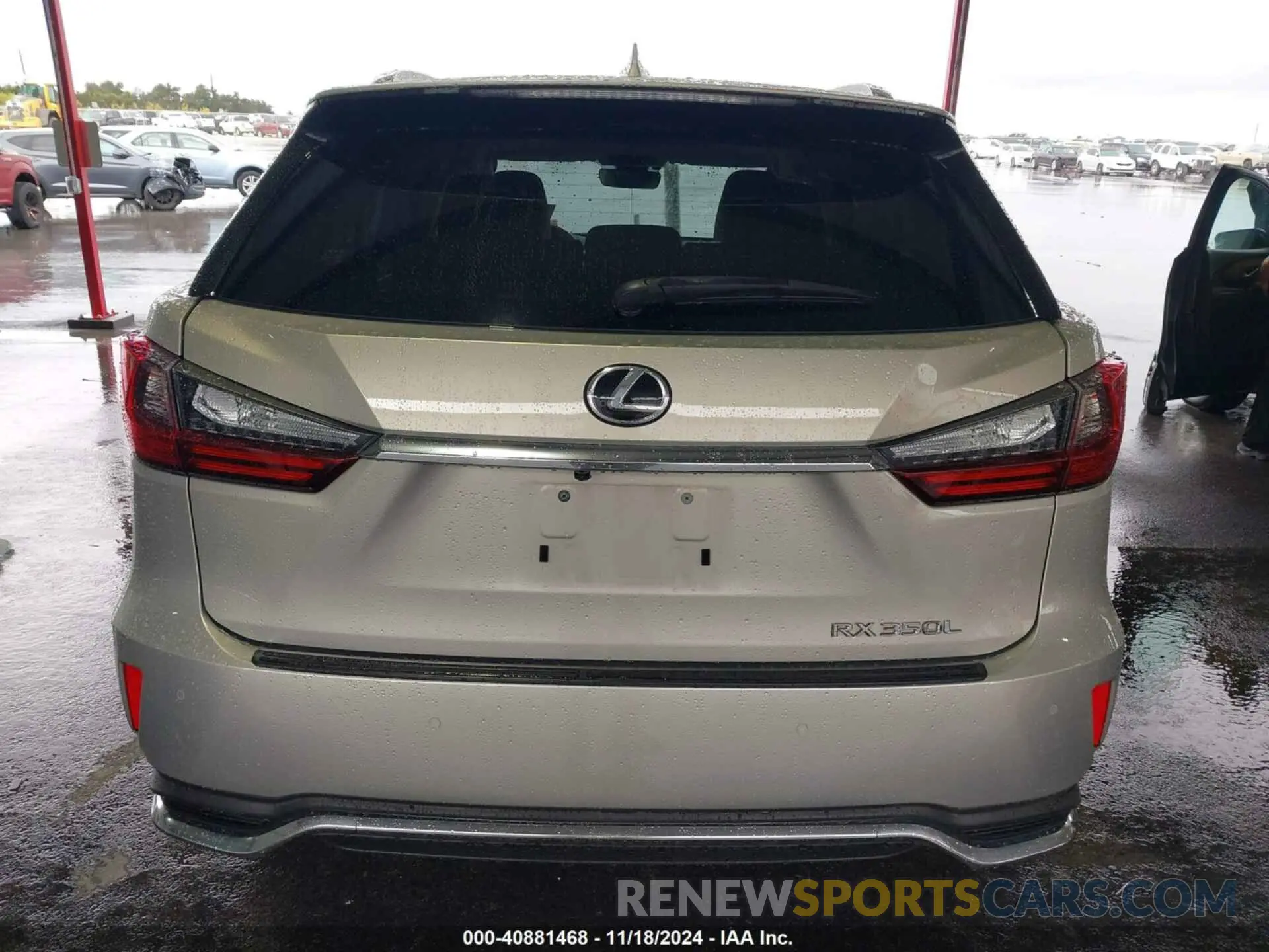 16 fotografías del automóvil dañado JTJHZKEA9L2017648 LEXUS RX 350L 2020