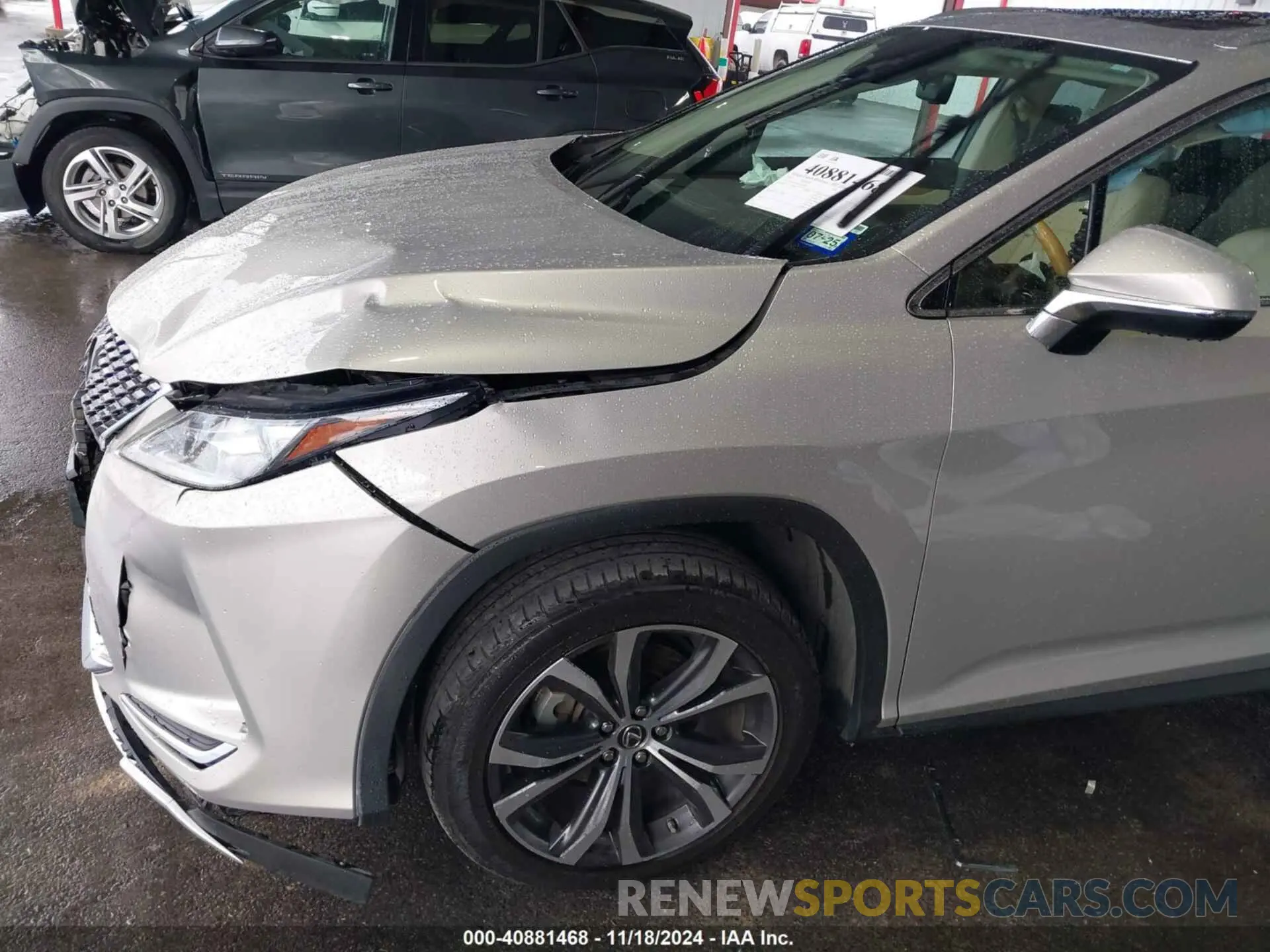 18 fotografías del automóvil dañado JTJHZKEA9L2017648 LEXUS RX 350L 2020