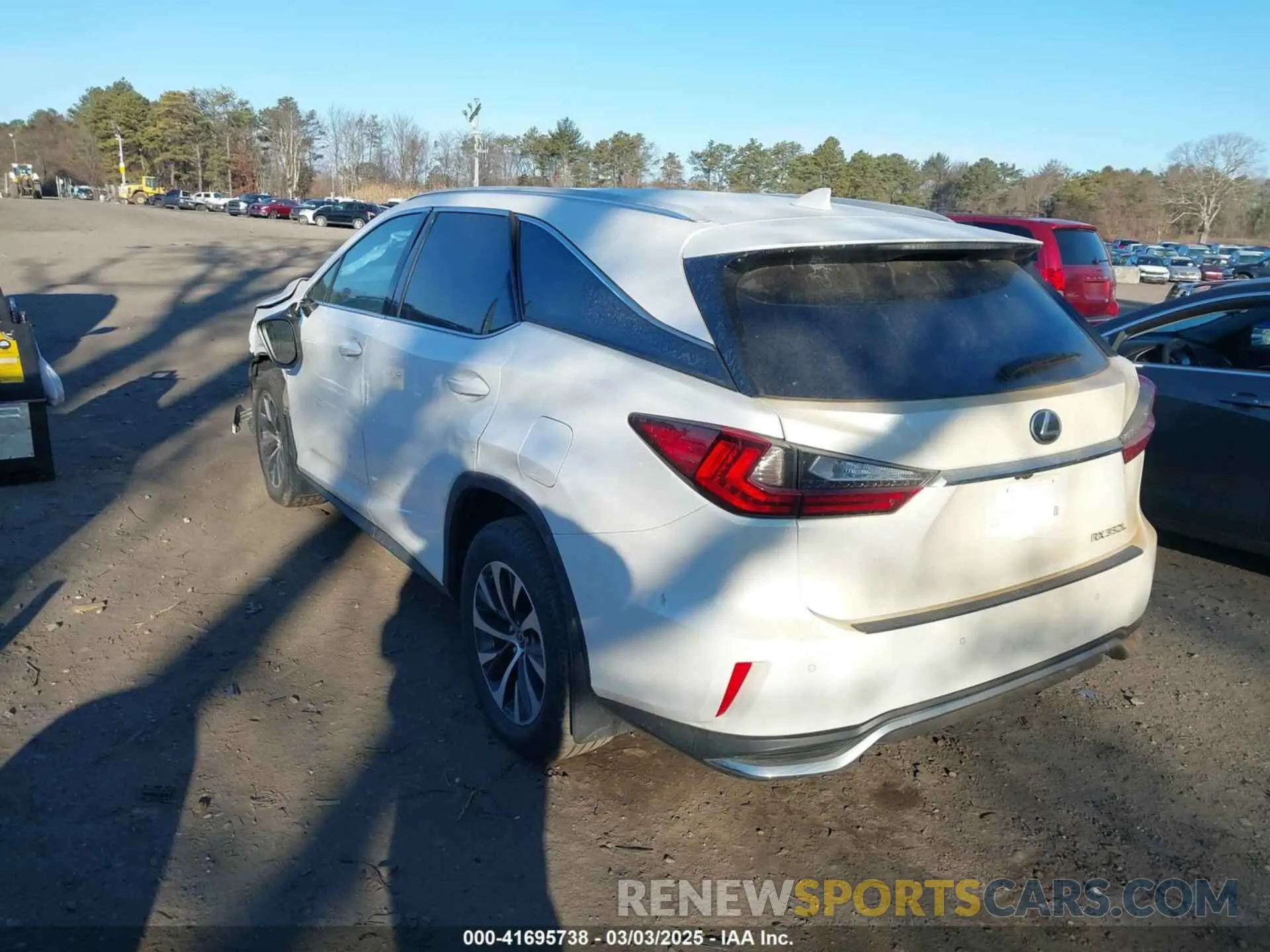 3 fotografías del automóvil dañado JTJHZKFA3L2026103 LEXUS RX 350L 2020