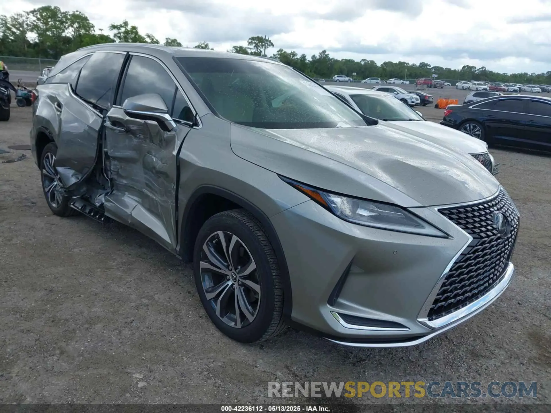1 fotografías del automóvil dañado JTJHZKFA6L2026127 LEXUS RX 350L 2020