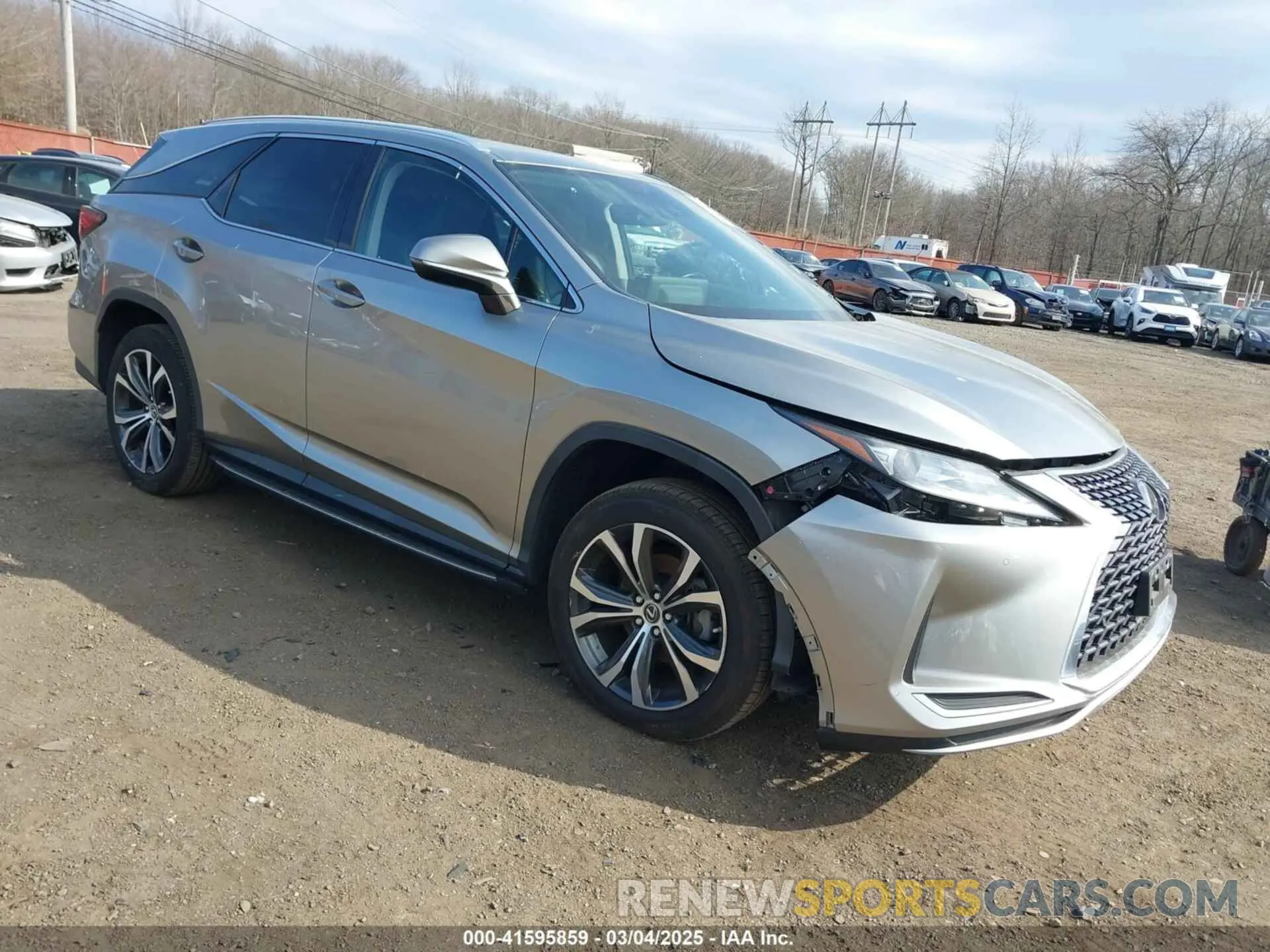 1 fotografías del automóvil dañado JTJHZKFA9L2023125 LEXUS RX 350L 2020