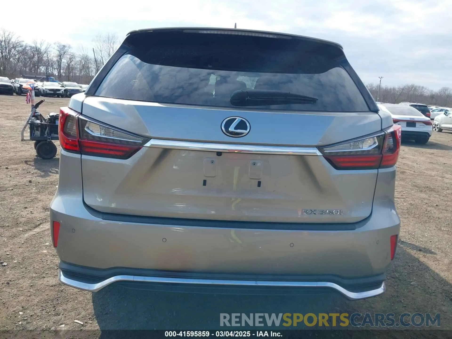 16 fotografías del automóvil dañado JTJHZKFA9L2023125 LEXUS RX 350L 2020