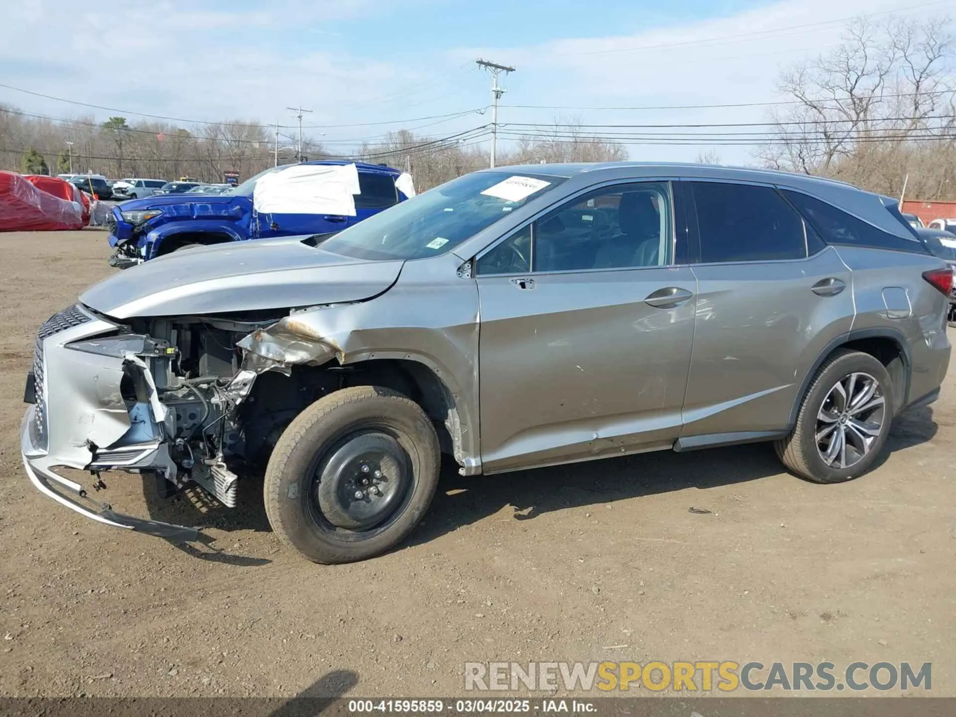 17 fotografías del automóvil dañado JTJHZKFA9L2023125 LEXUS RX 350L 2020