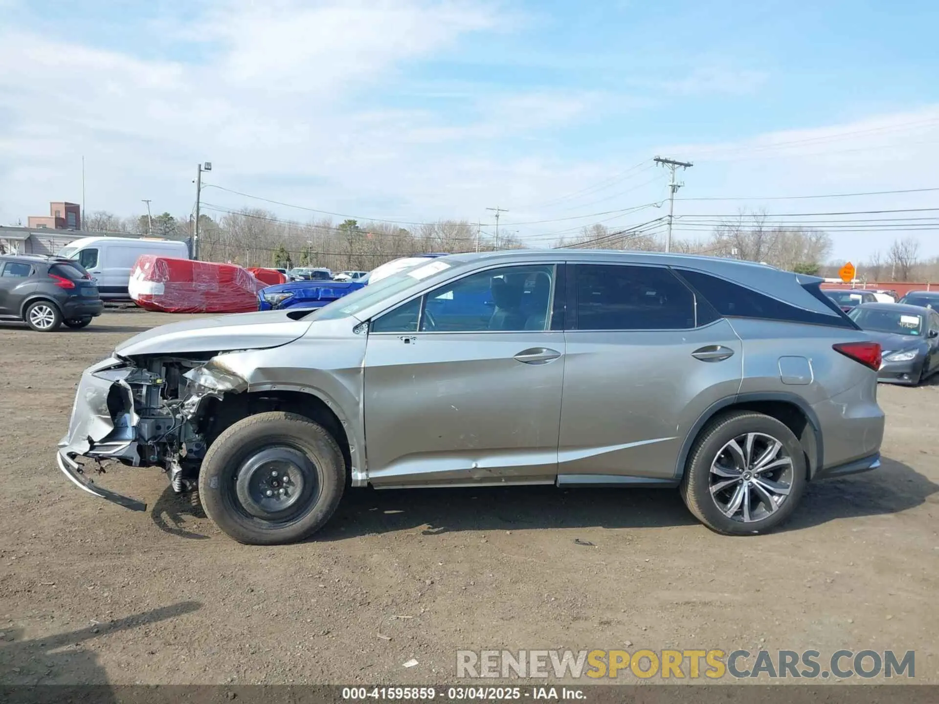 18 fotografías del automóvil dañado JTJHZKFA9L2023125 LEXUS RX 350L 2020
