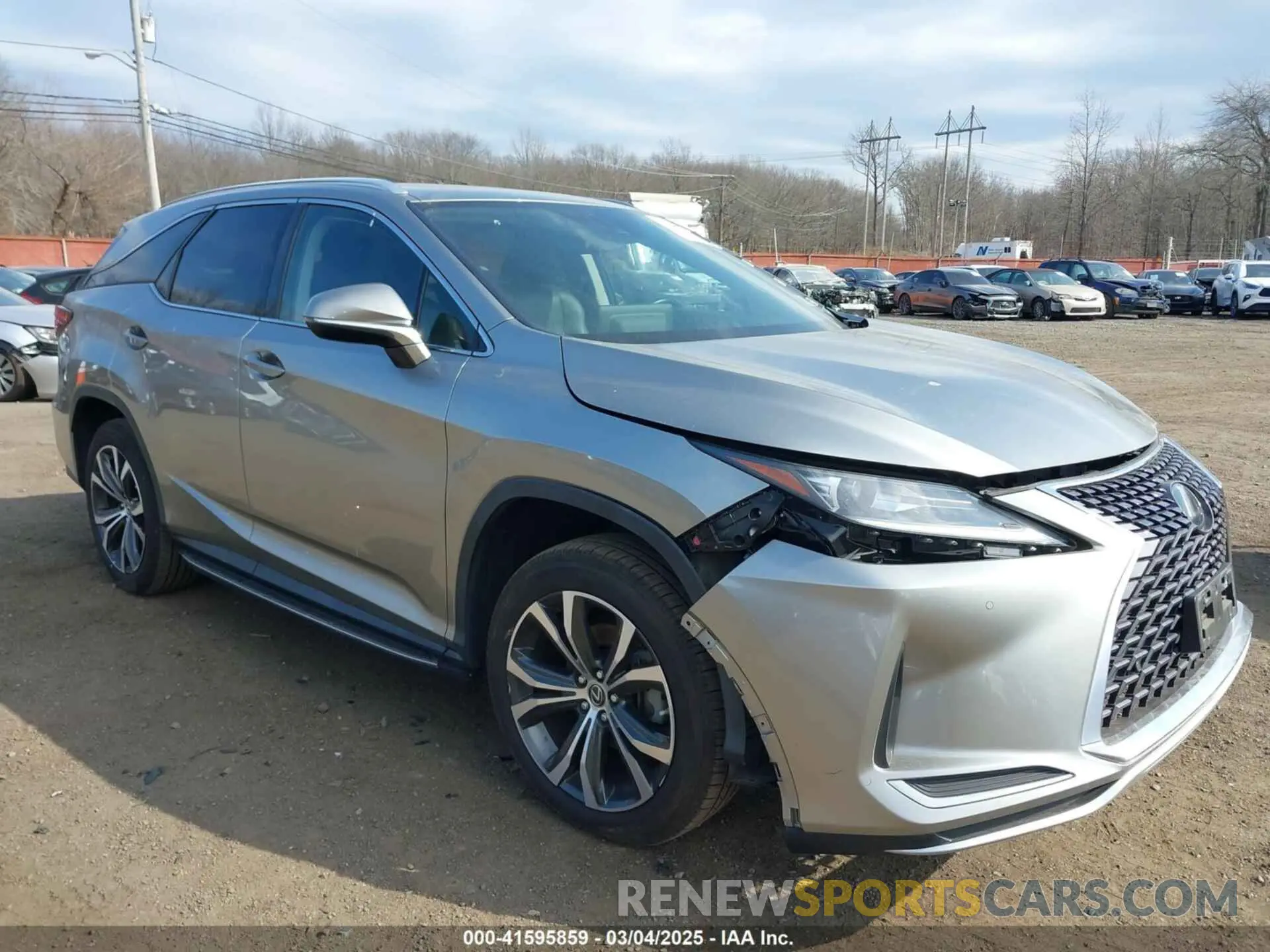 19 fotografías del automóvil dañado JTJHZKFA9L2023125 LEXUS RX 350L 2020