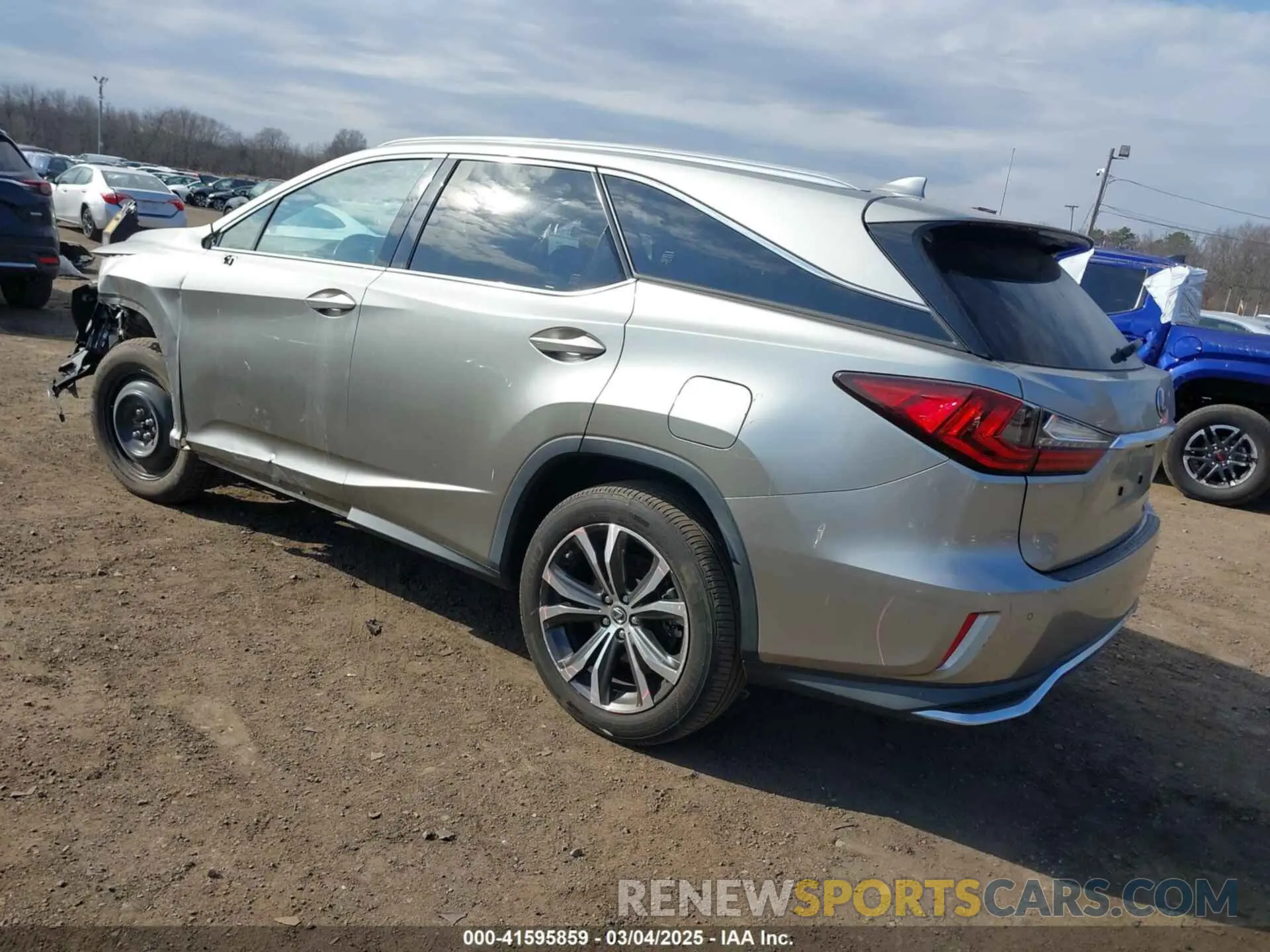 3 fotografías del automóvil dañado JTJHZKFA9L2023125 LEXUS RX 350L 2020