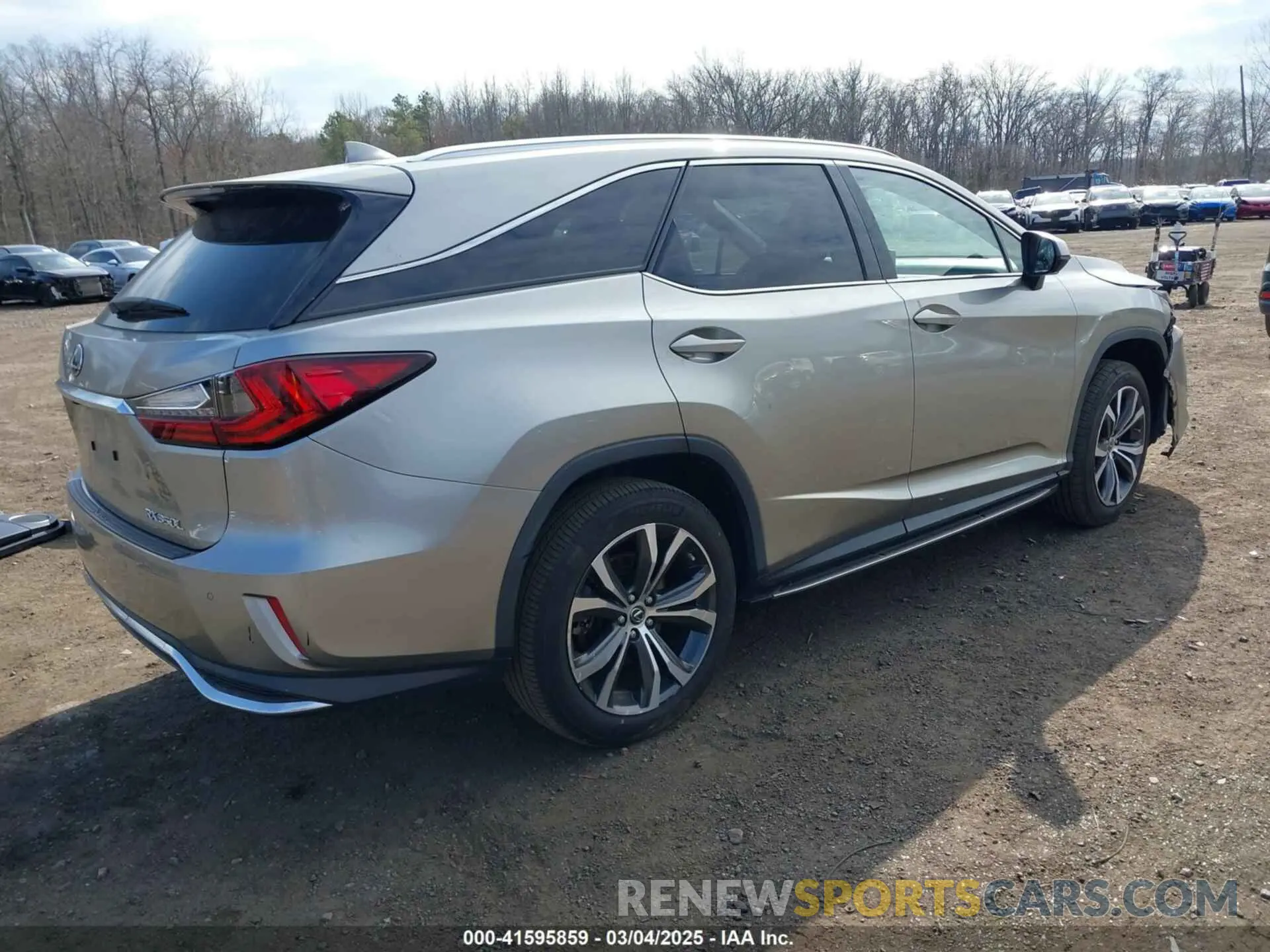 4 fotografías del automóvil dañado JTJHZKFA9L2023125 LEXUS RX 350L 2020