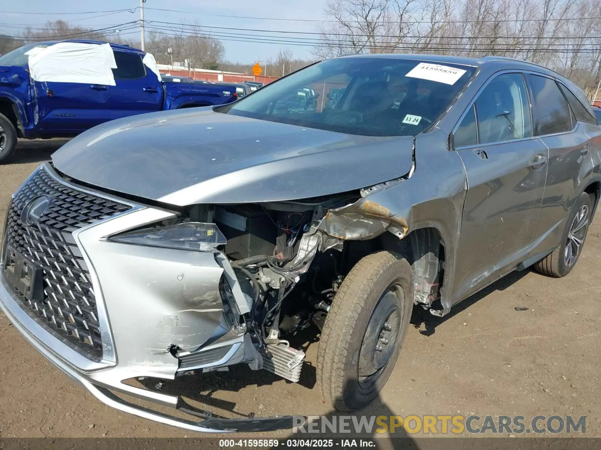 6 fotografías del automóvil dañado JTJHZKFA9L2023125 LEXUS RX 350L 2020