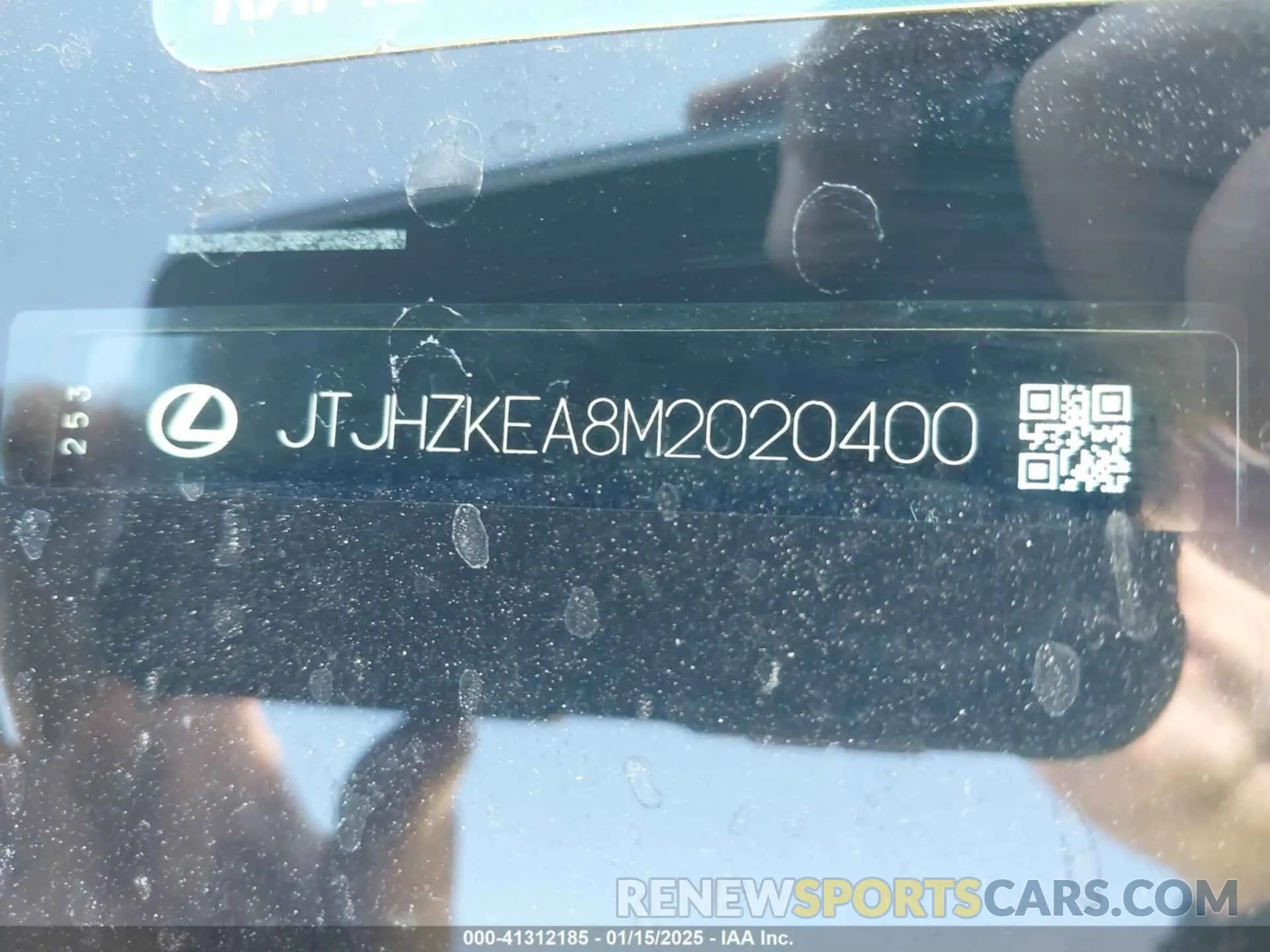 18 fotografías del automóvil dañado JTJHZKEA8M2020400 LEXUS RX 350L 2021
