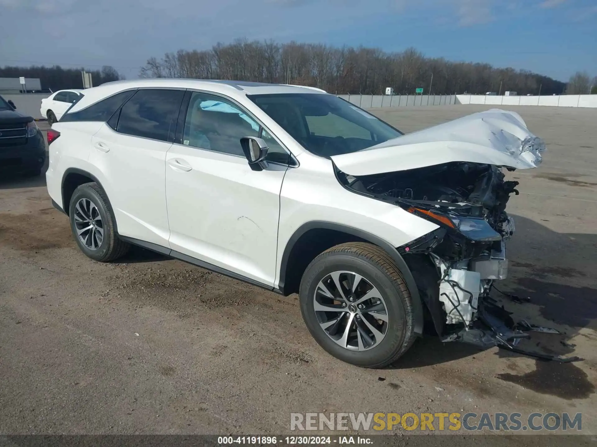 1 fotografías del automóvil dañado JTJHZKFA3M2033831 LEXUS RX 350L 2021
