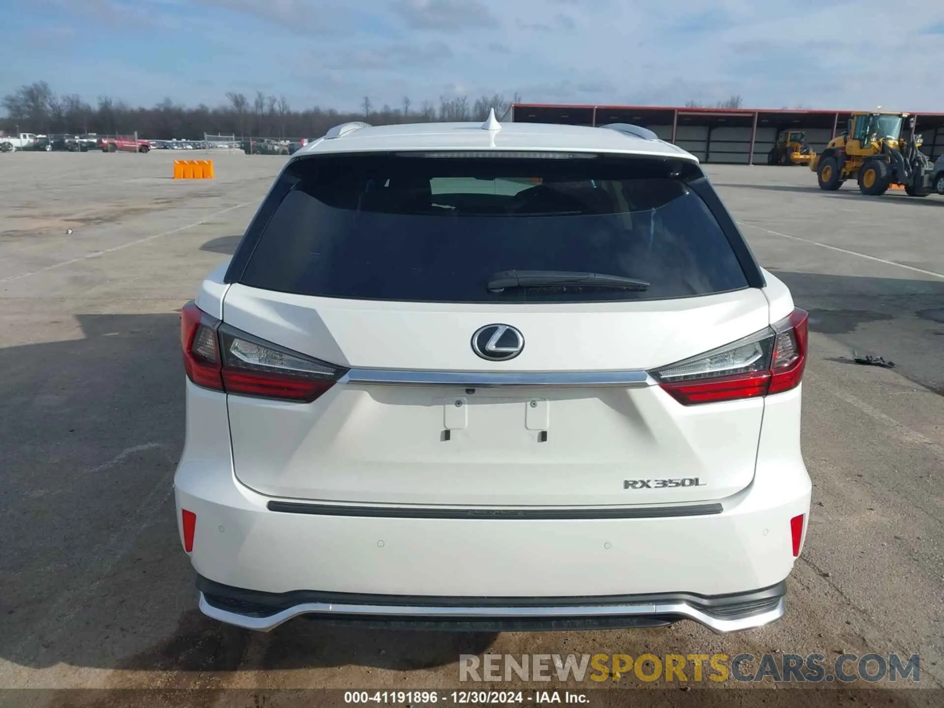 17 fotografías del automóvil dañado JTJHZKFA3M2033831 LEXUS RX 350L 2021