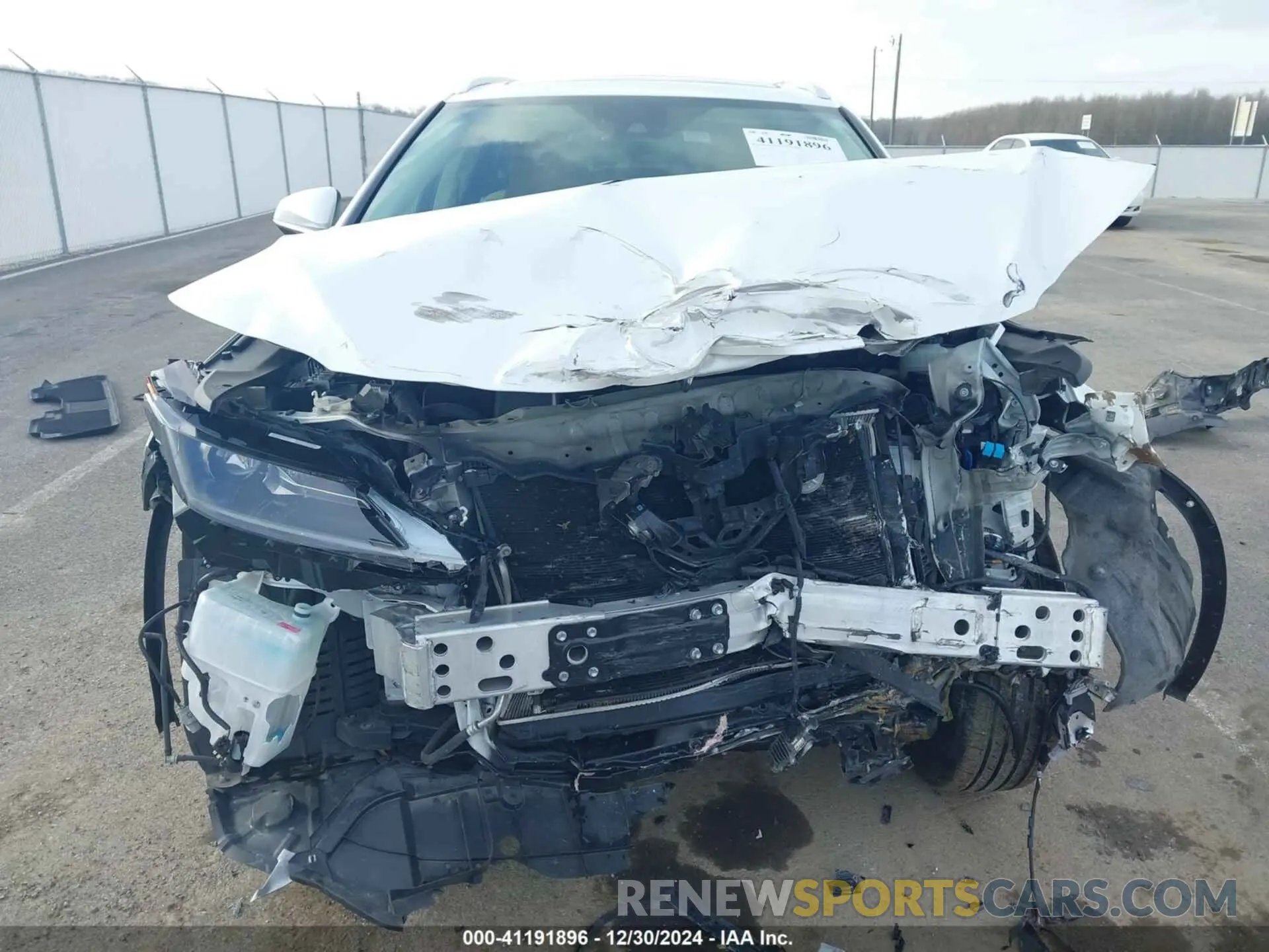 6 fotografías del automóvil dañado JTJHZKFA3M2033831 LEXUS RX 350L 2021