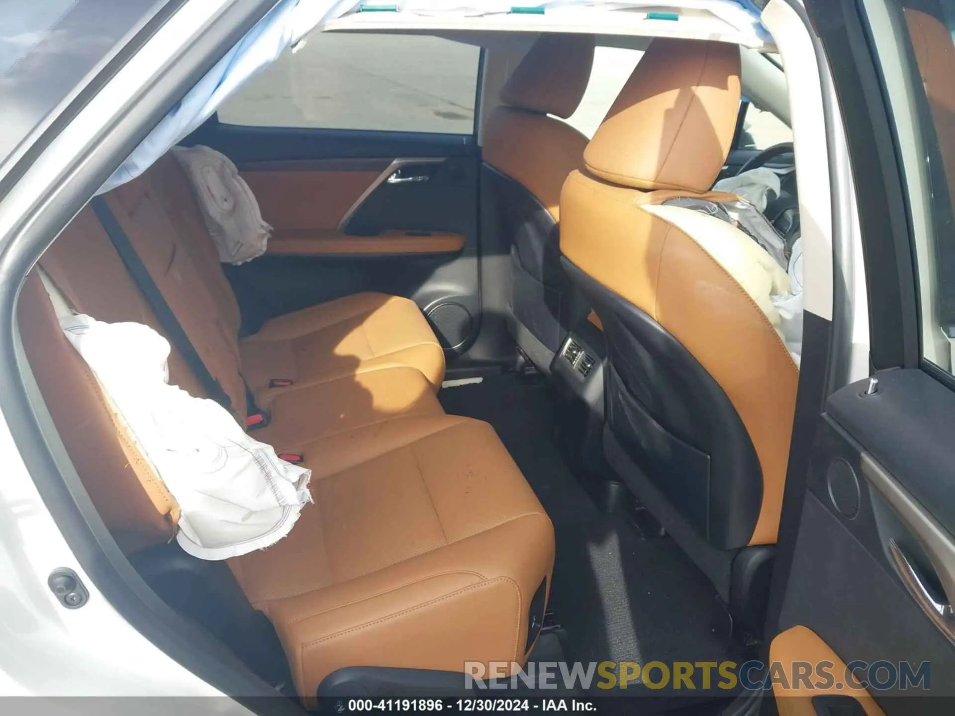 8 fotografías del automóvil dañado JTJHZKFA3M2033831 LEXUS RX 350L 2021