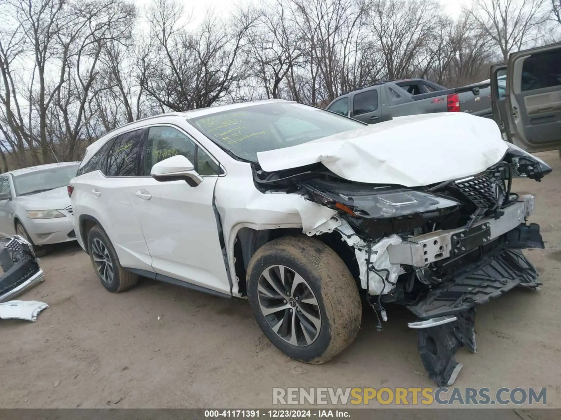 1 fotografías del automóvil dañado JTJHZKFA9M2027547 LEXUS RX 350L 2021