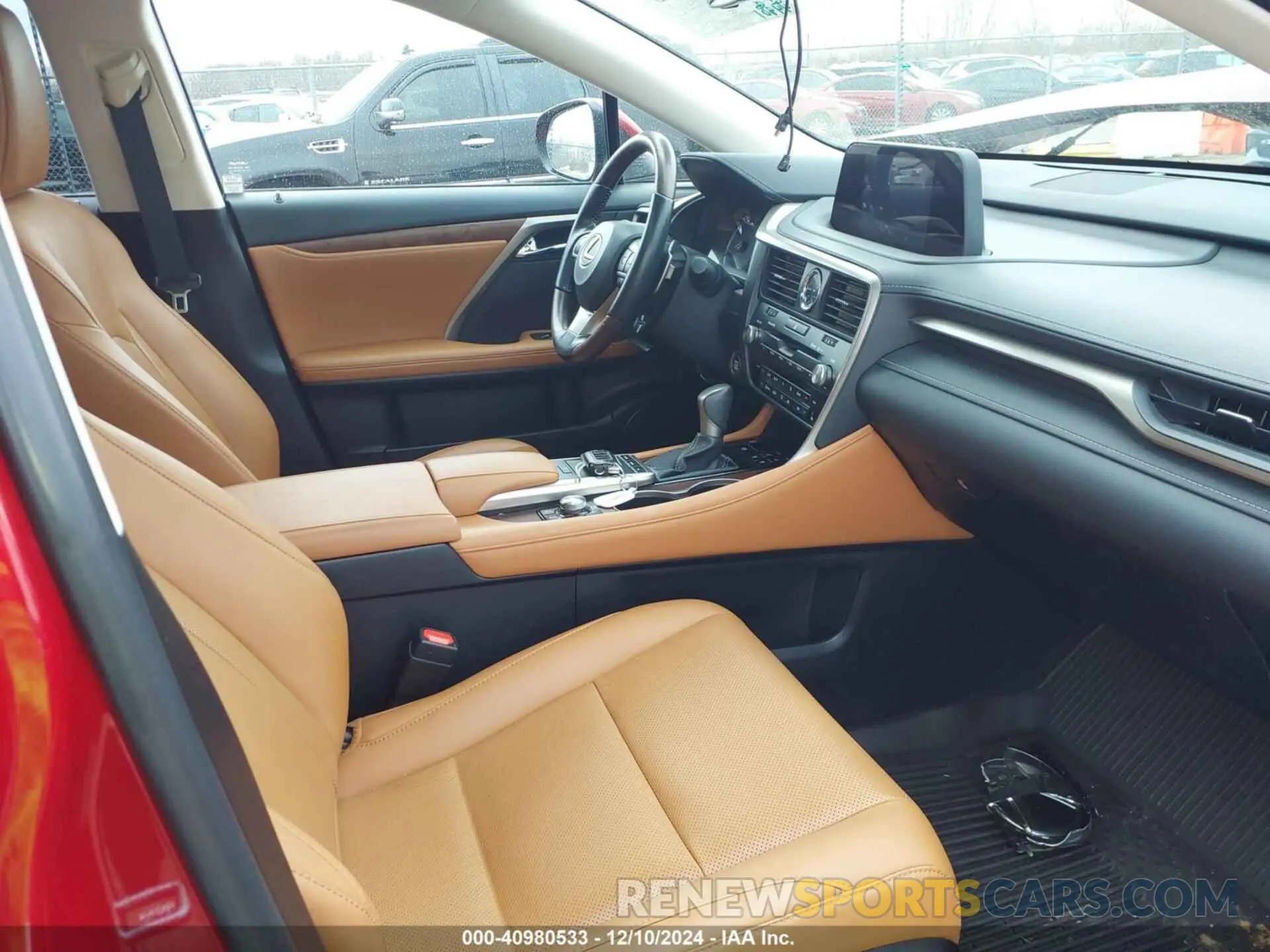 5 fotografías del automóvil dañado JTJHZKFA9M2032392 LEXUS RX 350L 2021