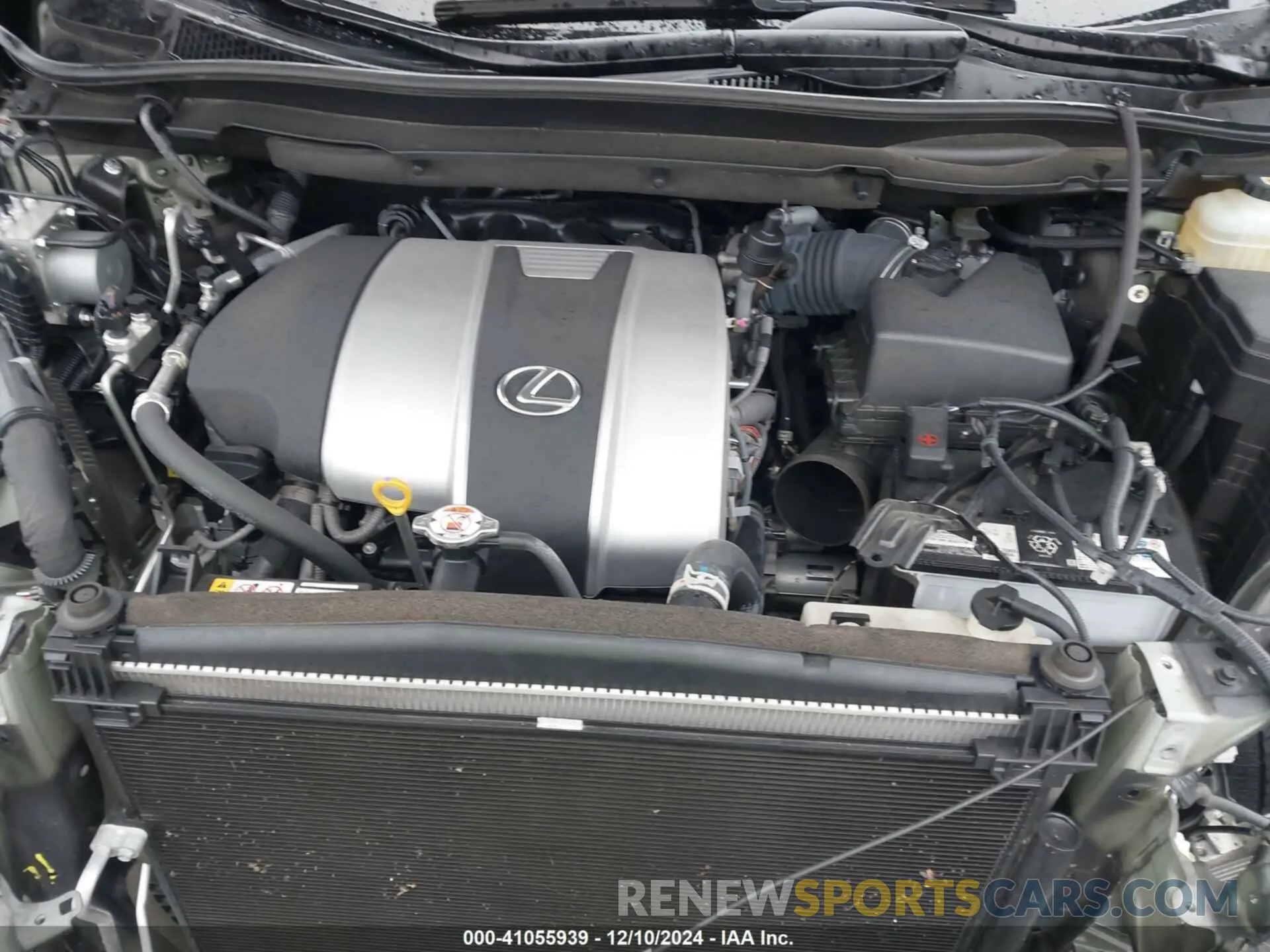 10 fotografías del automóvil dañado JTJJZKEA0M2021462 LEXUS RX 350L 2021