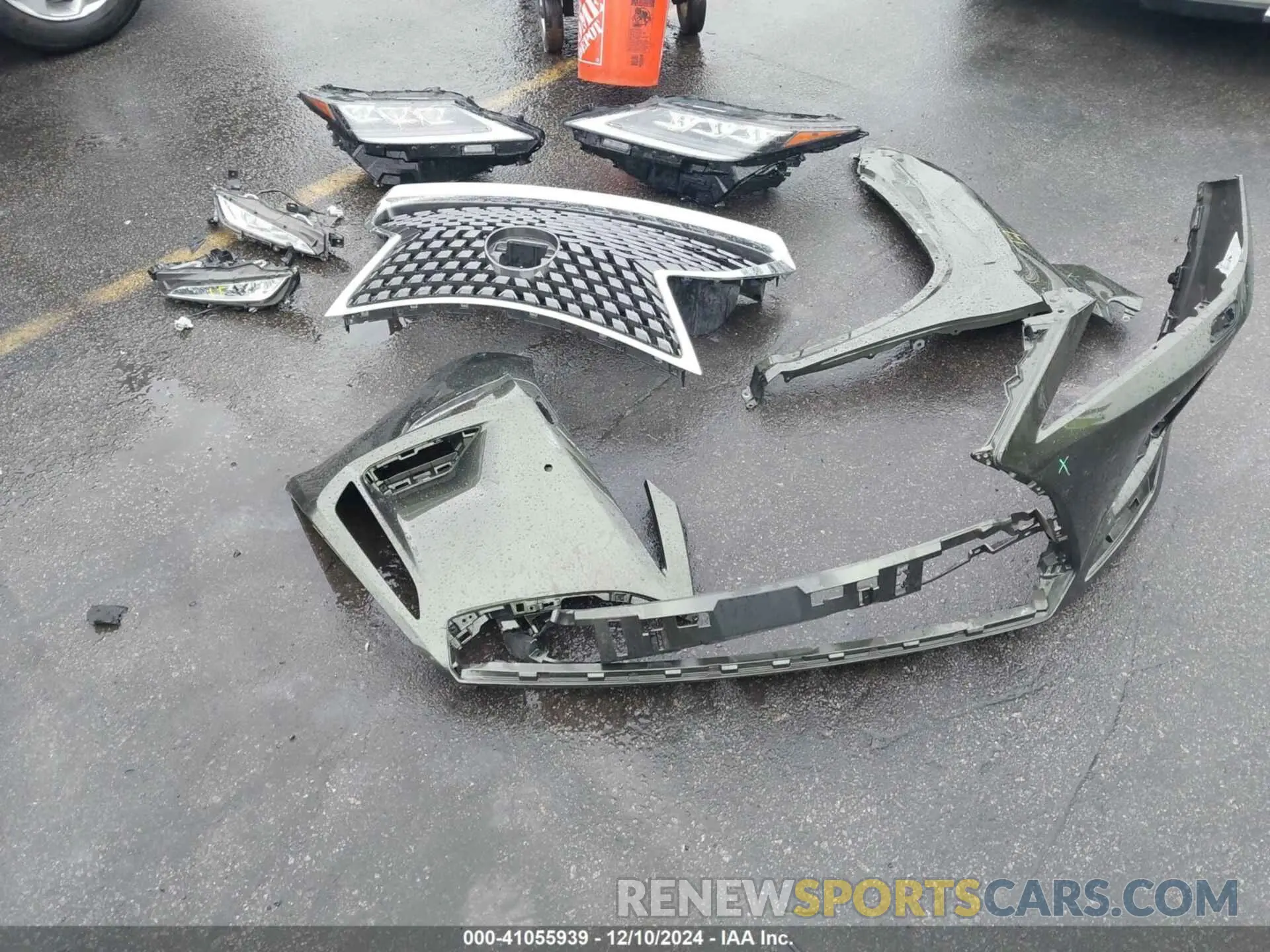 12 fotografías del automóvil dañado JTJJZKEA0M2021462 LEXUS RX 350L 2021