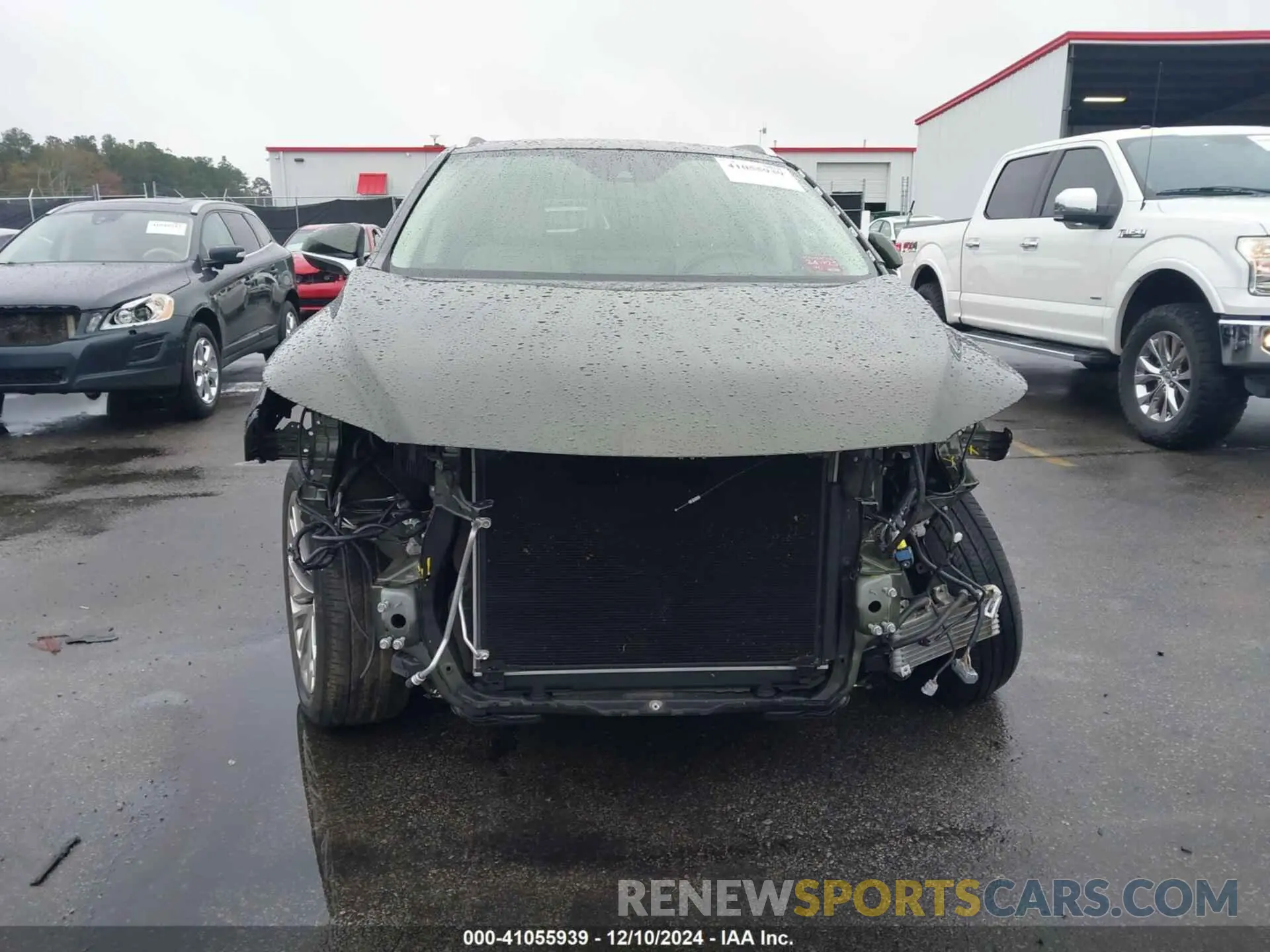 13 fotografías del automóvil dañado JTJJZKEA0M2021462 LEXUS RX 350L 2021