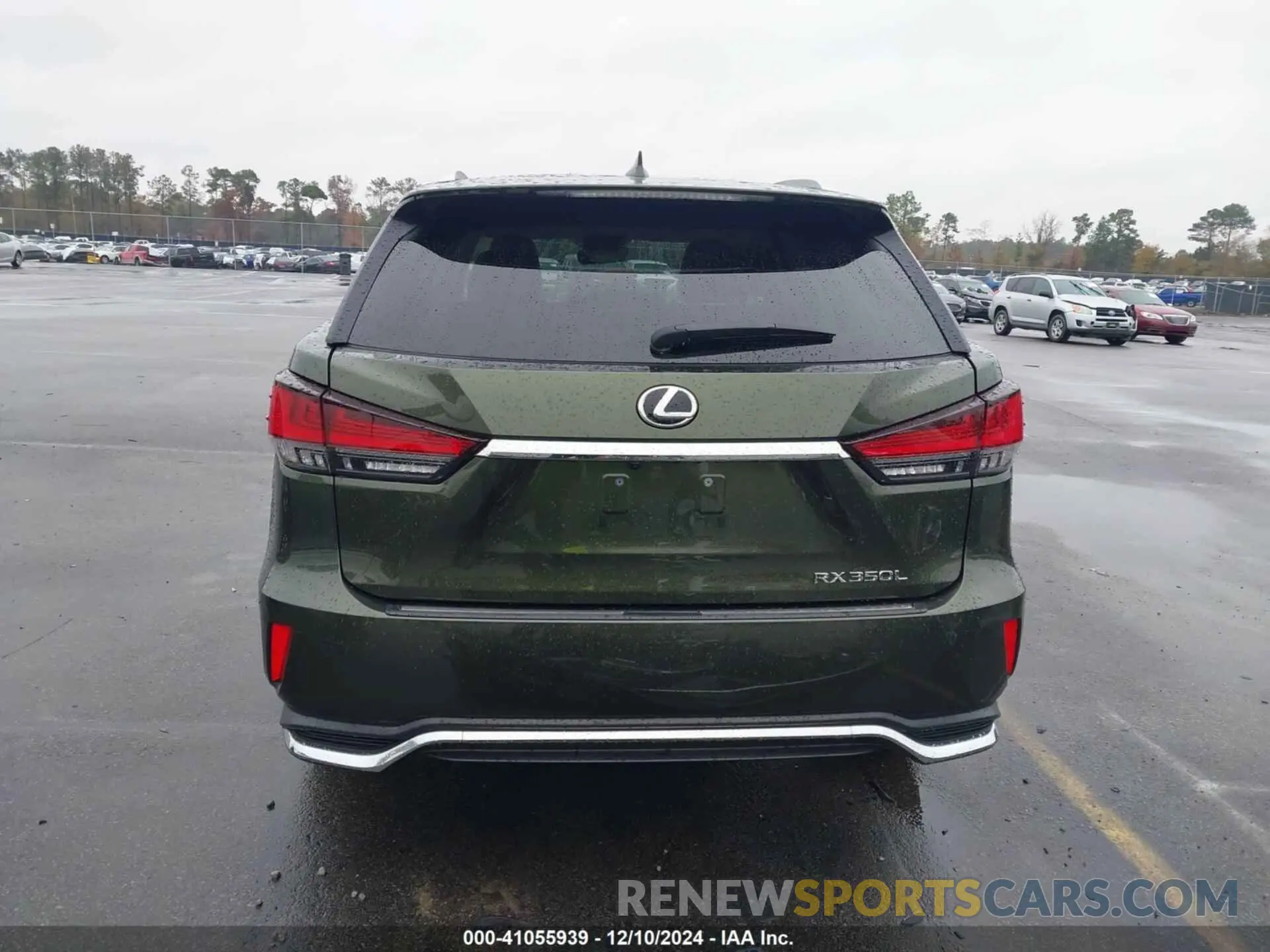 17 fotografías del automóvil dañado JTJJZKEA0M2021462 LEXUS RX 350L 2021