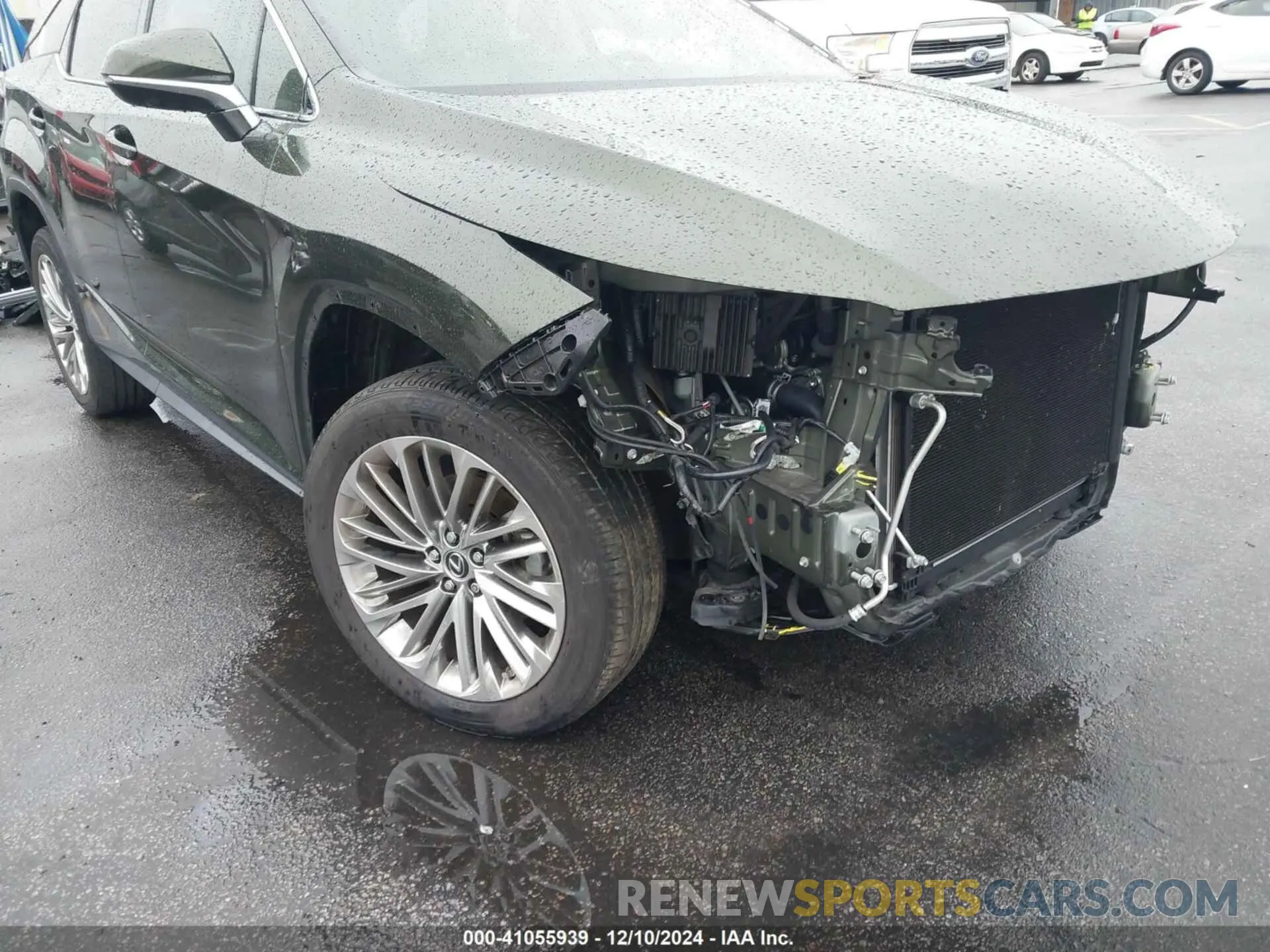 18 fotografías del automóvil dañado JTJJZKEA0M2021462 LEXUS RX 350L 2021