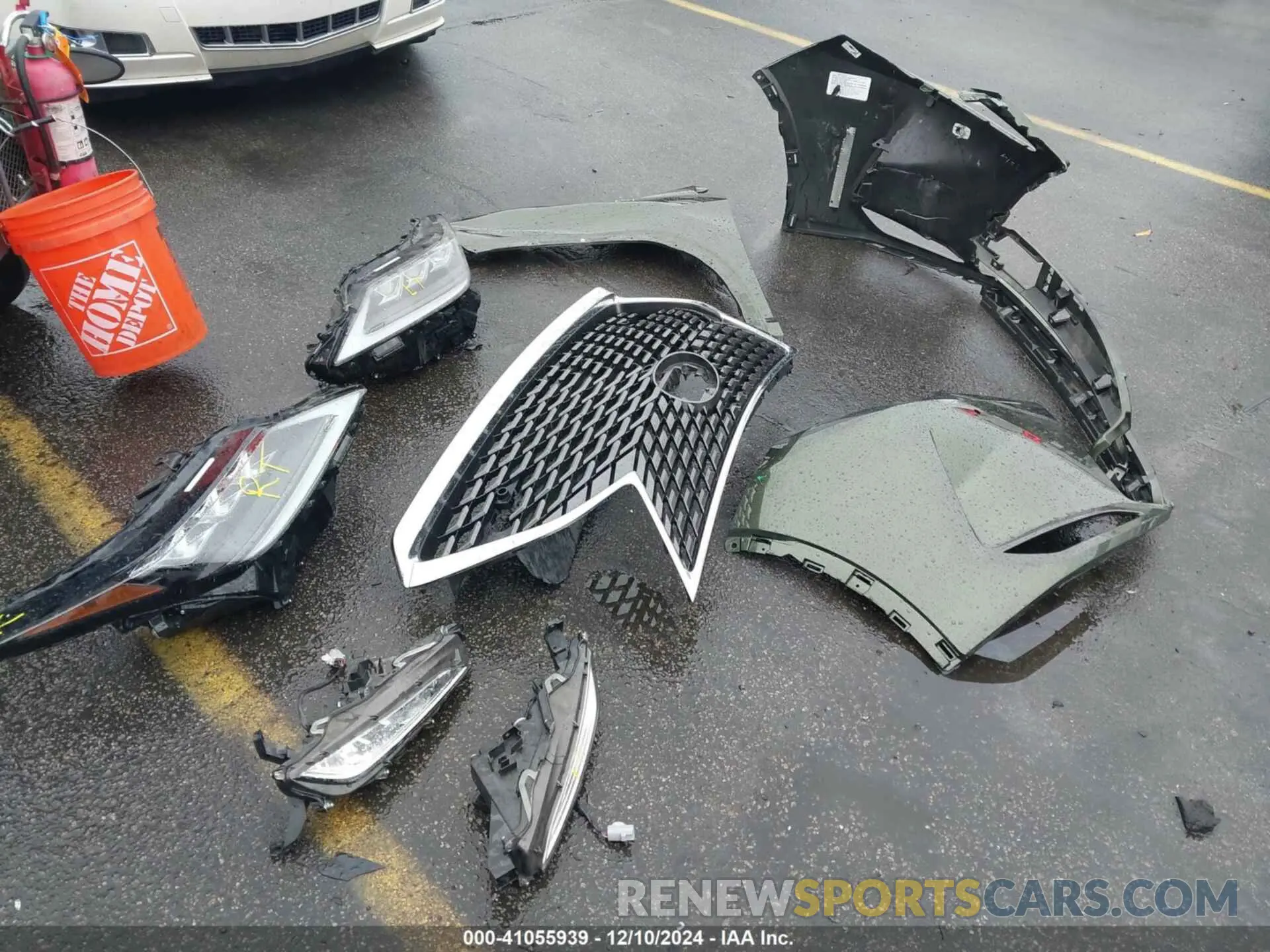 20 fotografías del automóvil dañado JTJJZKEA0M2021462 LEXUS RX 350L 2021