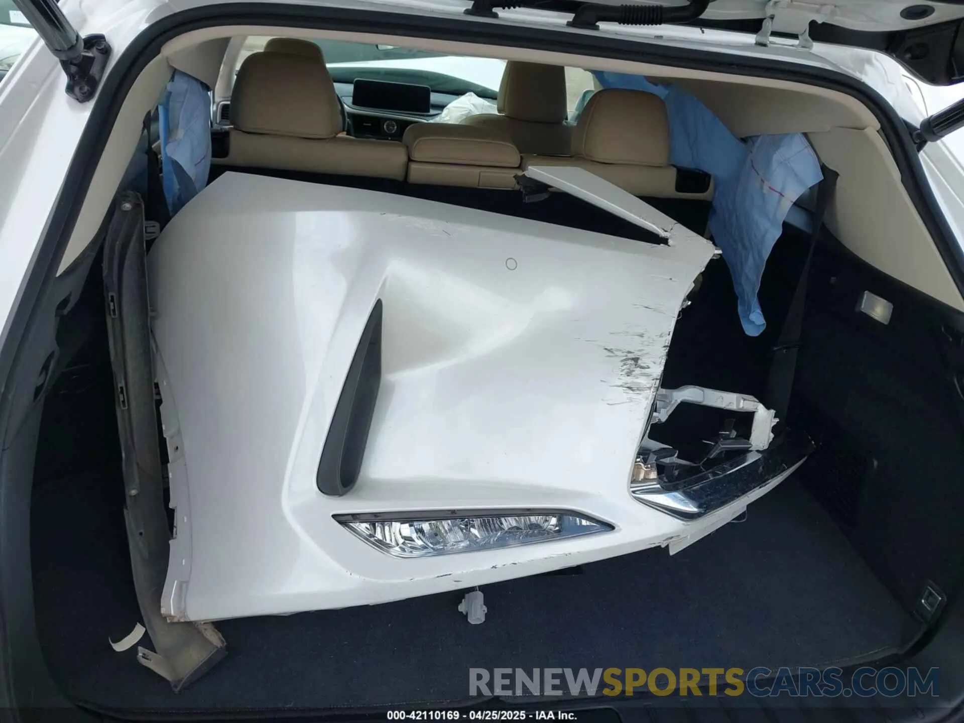 12 fotografías del automóvil dañado JTJHZKEA0N2023714 LEXUS RX 350L 2022