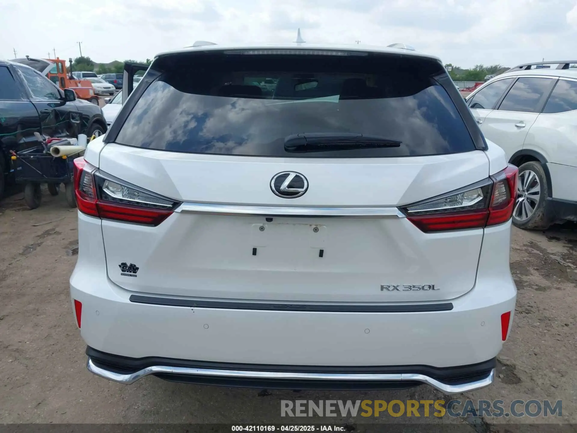 17 fotografías del automóvil dañado JTJHZKEA0N2023714 LEXUS RX 350L 2022