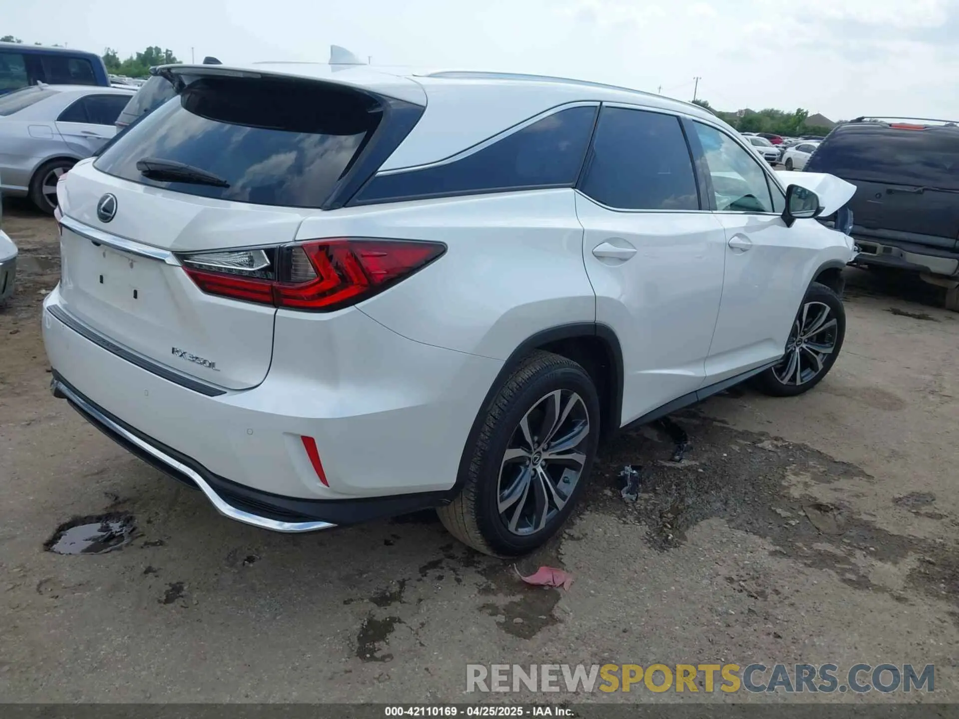 4 fotografías del automóvil dañado JTJHZKEA0N2023714 LEXUS RX 350L 2022