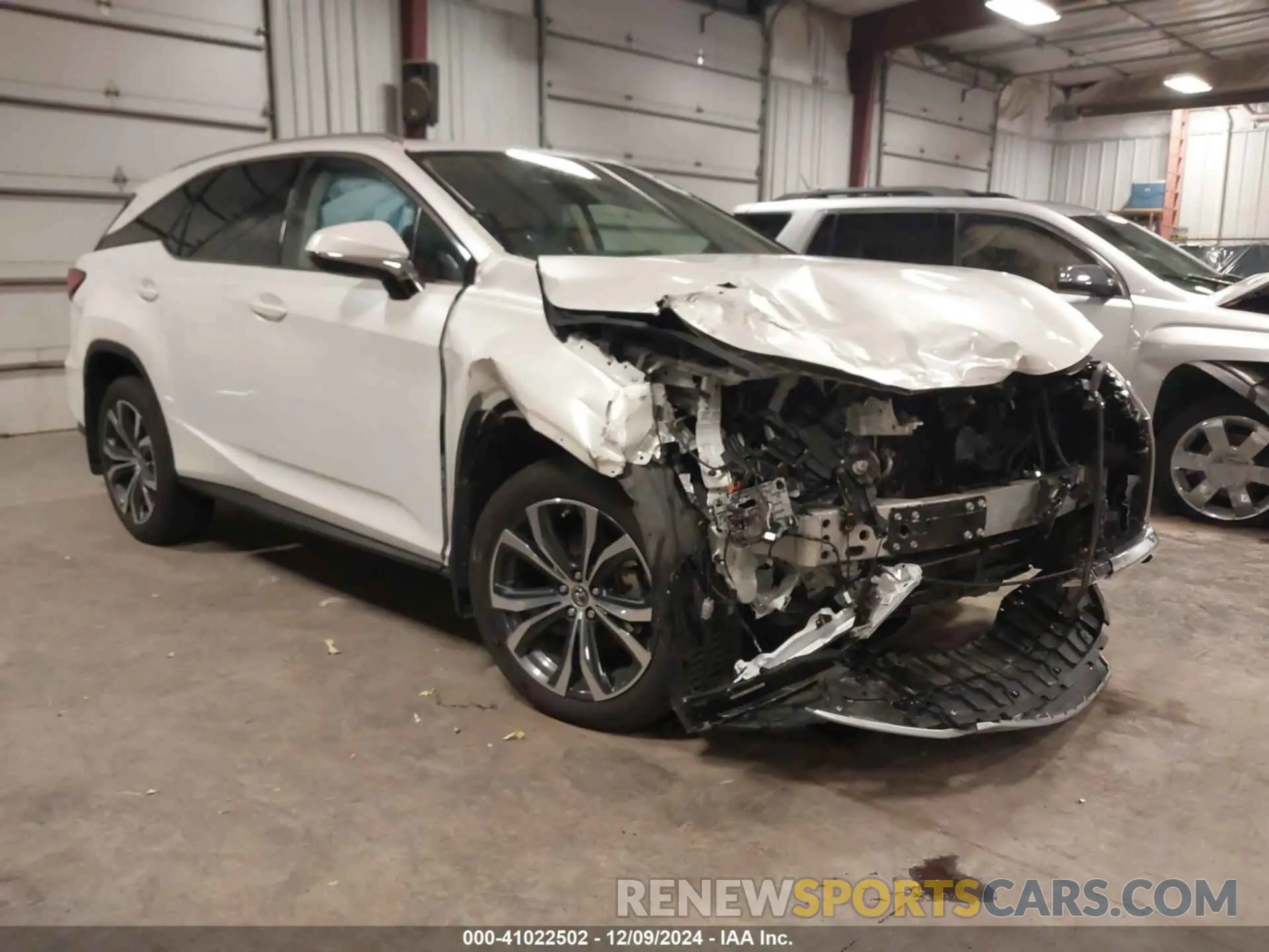 1 fotografías del automóvil dañado JTJHZKFA6N2043044 LEXUS RX 350L 2022