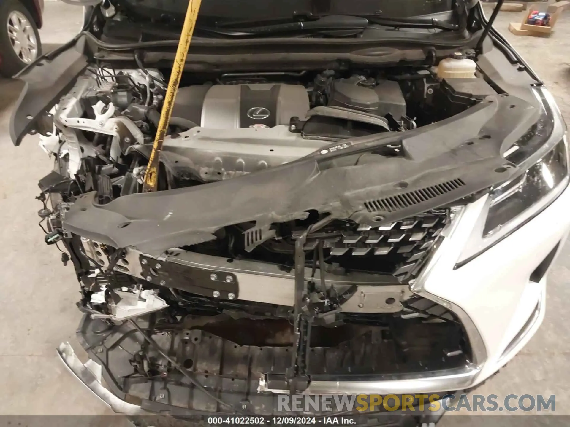 10 fotografías del automóvil dañado JTJHZKFA6N2043044 LEXUS RX 350L 2022