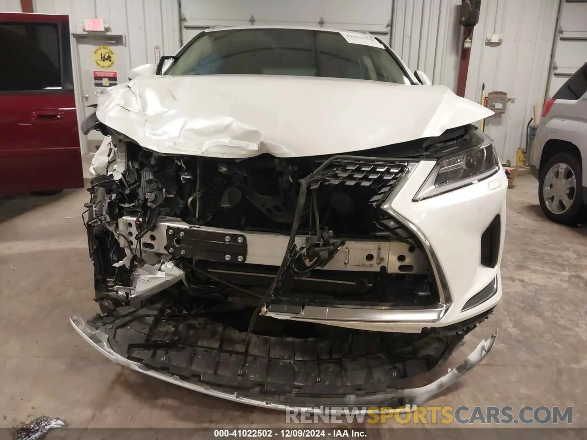 13 fotografías del automóvil dañado JTJHZKFA6N2043044 LEXUS RX 350L 2022