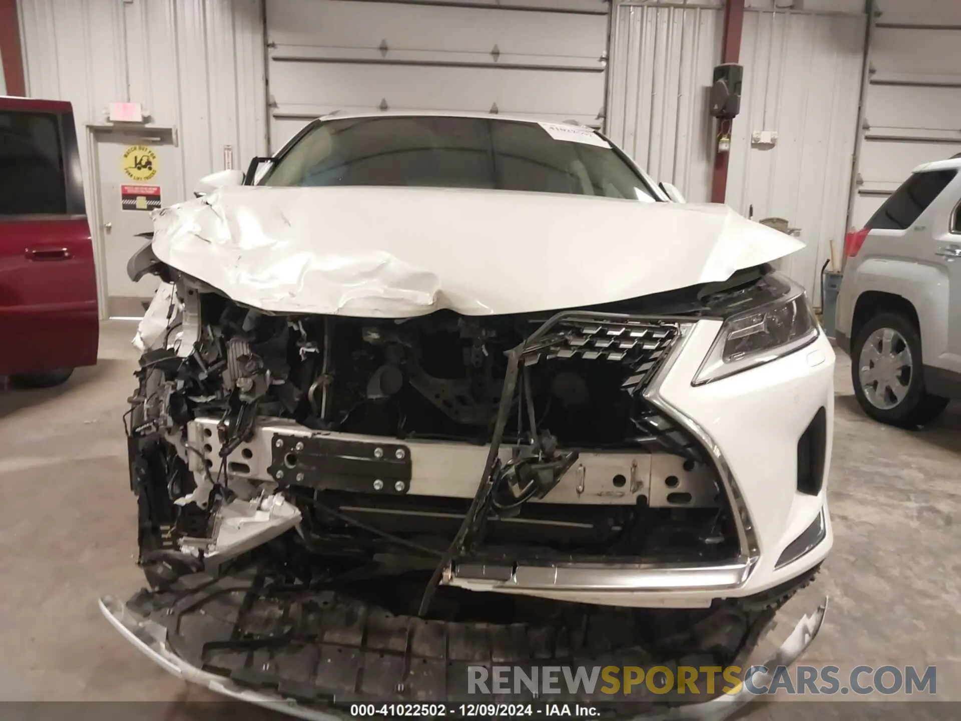 6 fotografías del automóvil dañado JTJHZKFA6N2043044 LEXUS RX 350L 2022