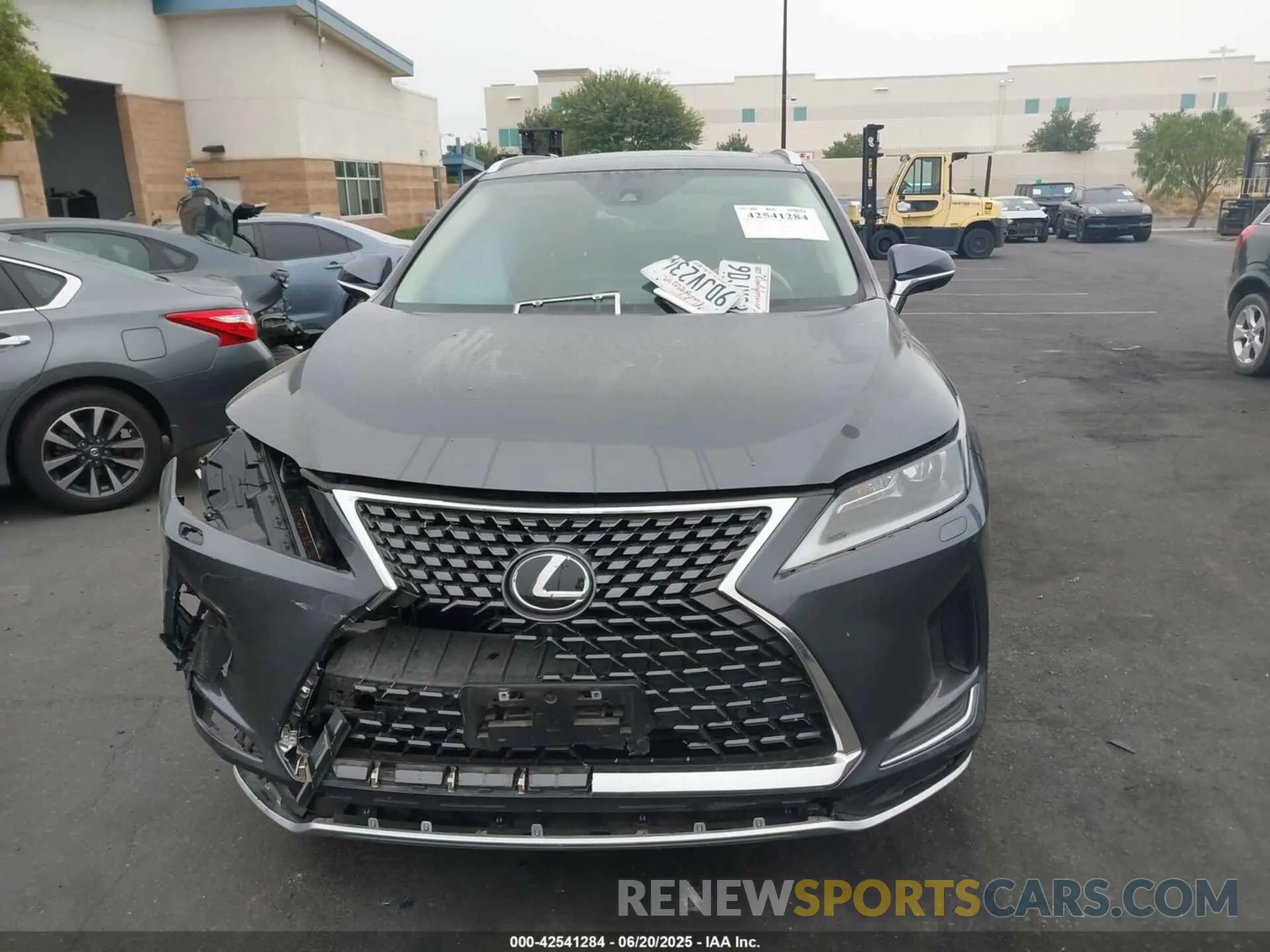 12 fotografías del automóvil dañado JTJHZKFA6N2043285 LEXUS RX 350L 2022