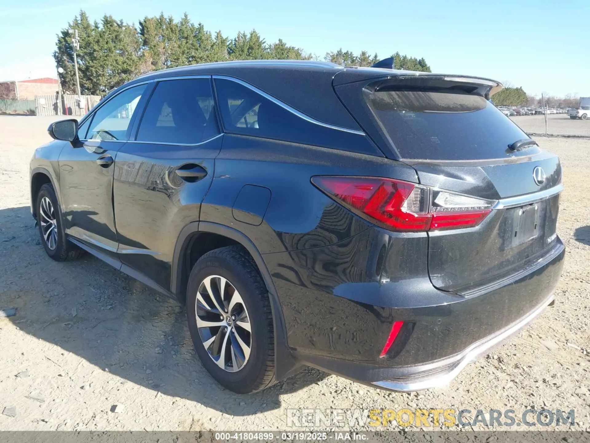 3 fotografías del automóvil dañado JTJHZKFA7N2037057 LEXUS RX 350L 2022
