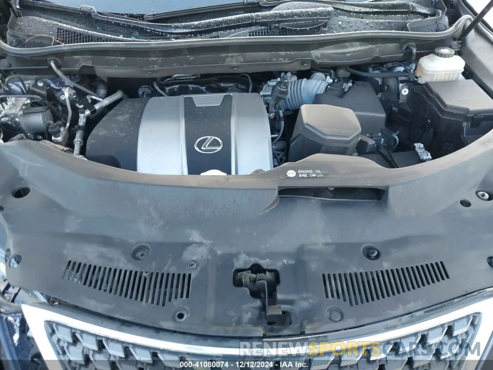 10 fotografías del automóvil dañado JTJHZKFA9N2038985 LEXUS RX 350L 2022