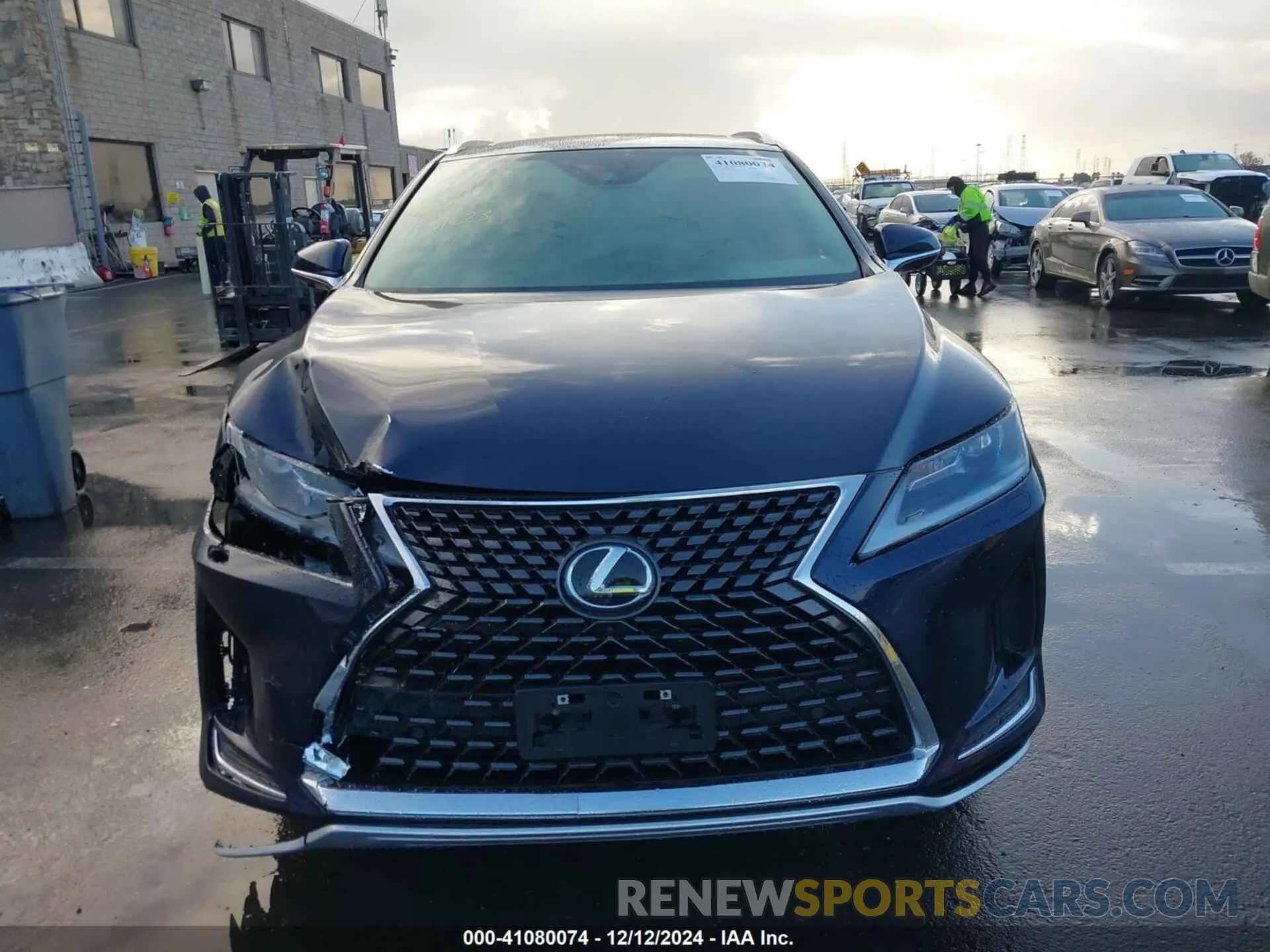 12 fotografías del automóvil dañado JTJHZKFA9N2038985 LEXUS RX 350L 2022