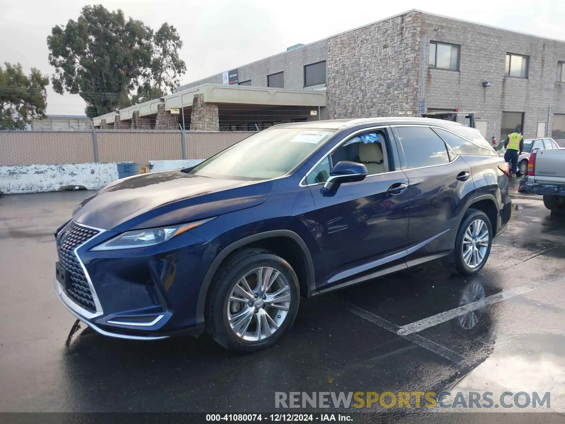 2 fotografías del automóvil dañado JTJHZKFA9N2038985 LEXUS RX 350L 2022